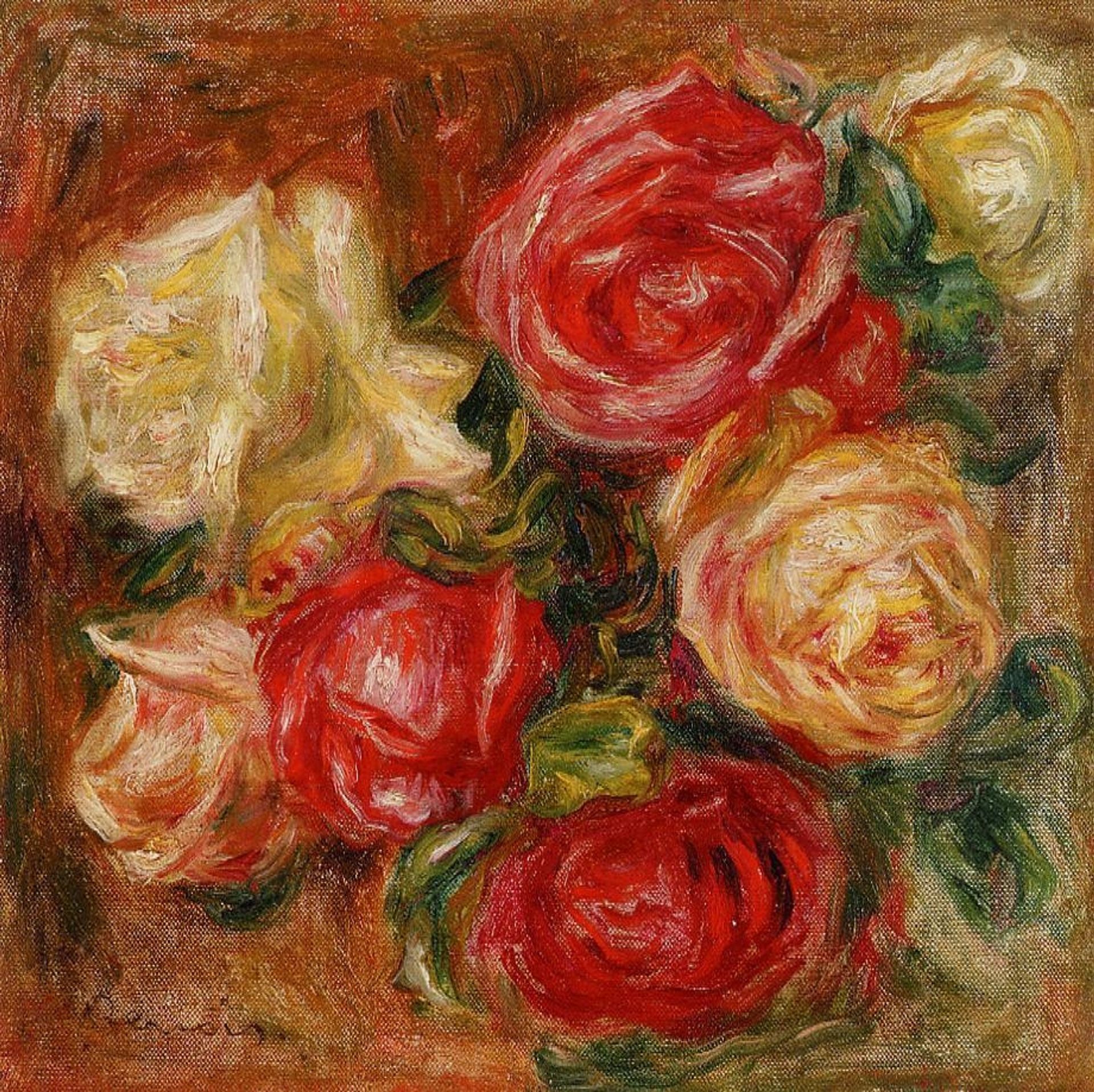 Bouquet of Flowers by Pierre-Auguste Renoir