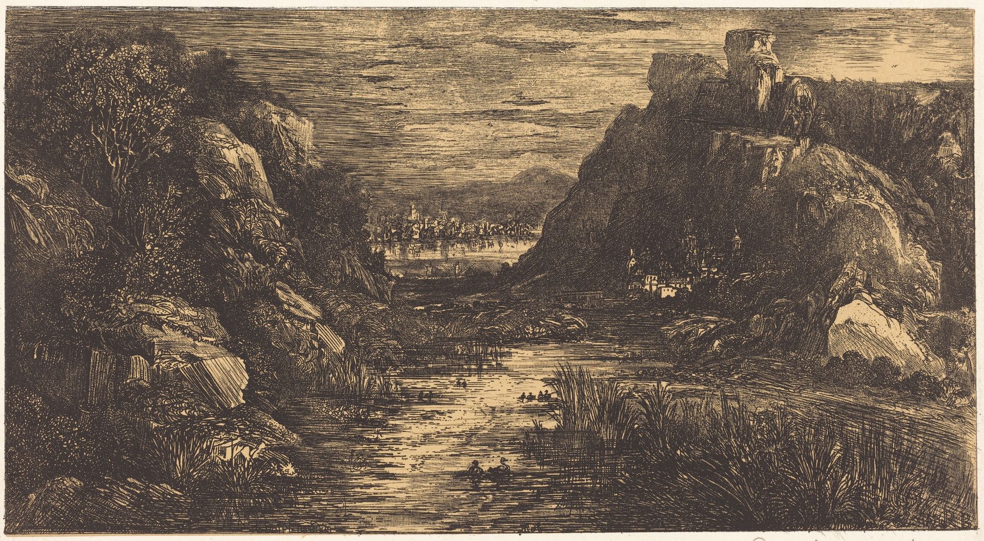 Cite Lointaine by Rodolphe Bresdin