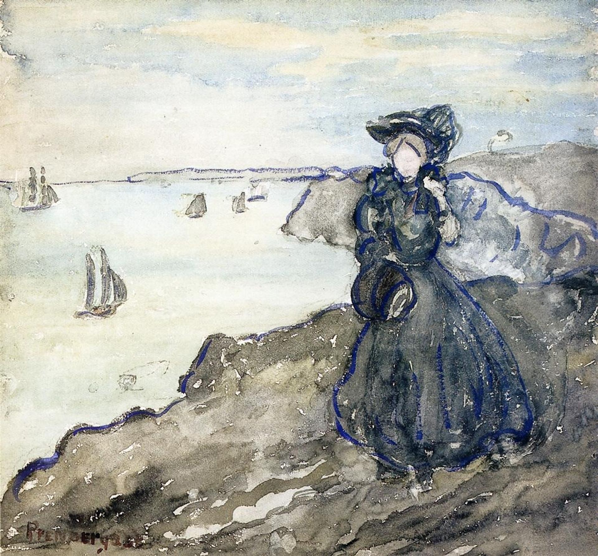 Grey Day by Maurice Prendergast