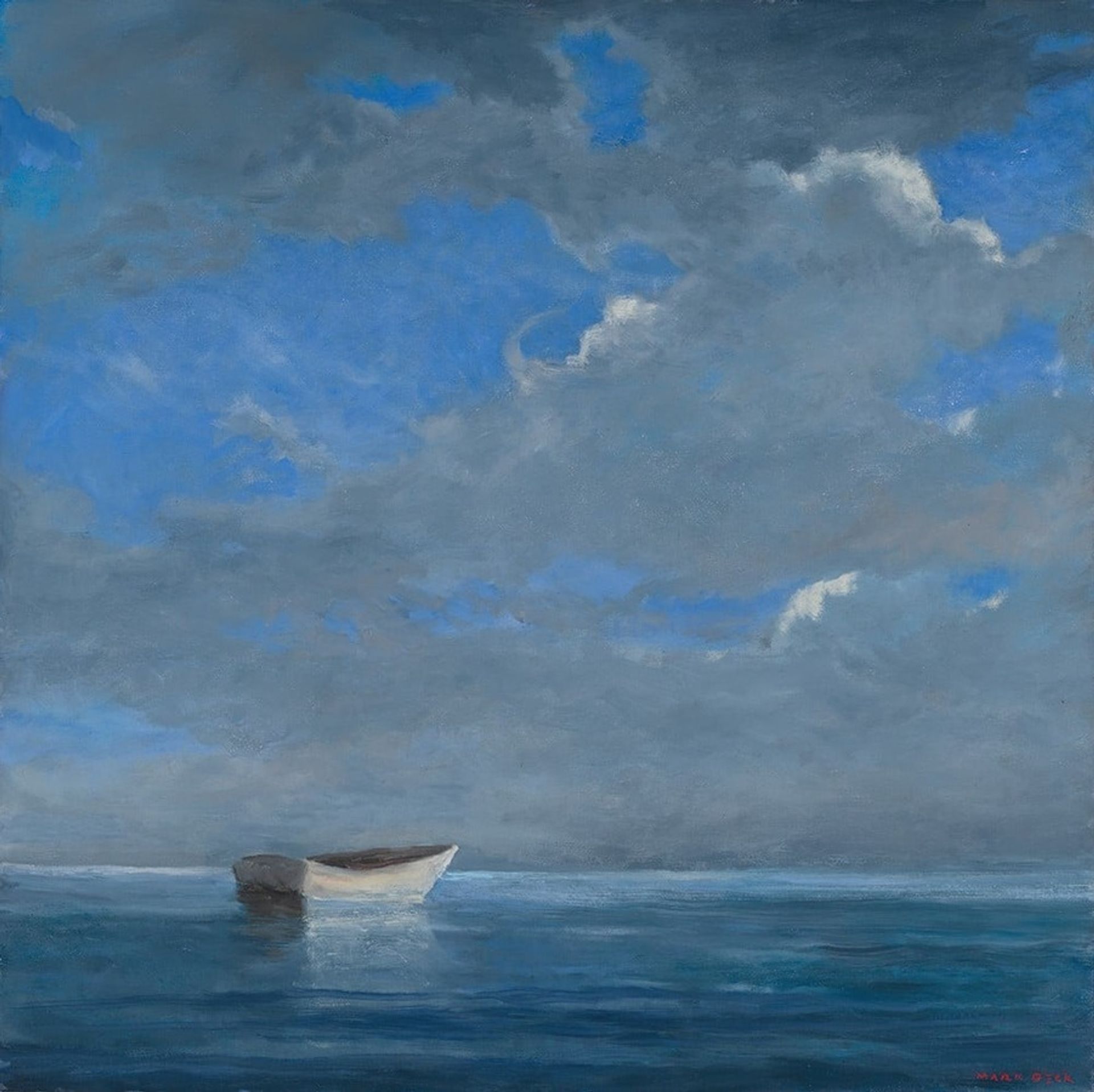 Study in Blue and Gray by Mark Beck