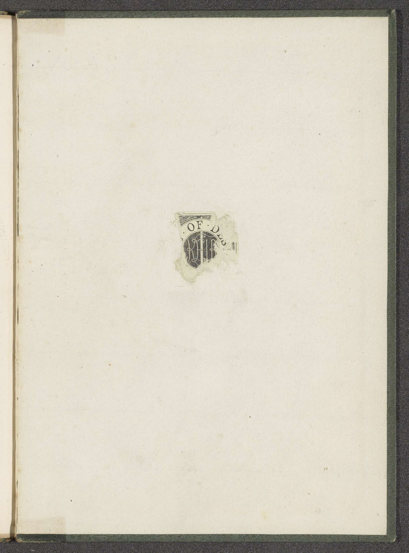 Ex libris van Sir William Stirling Maxwell by William Stirling Maxwell
