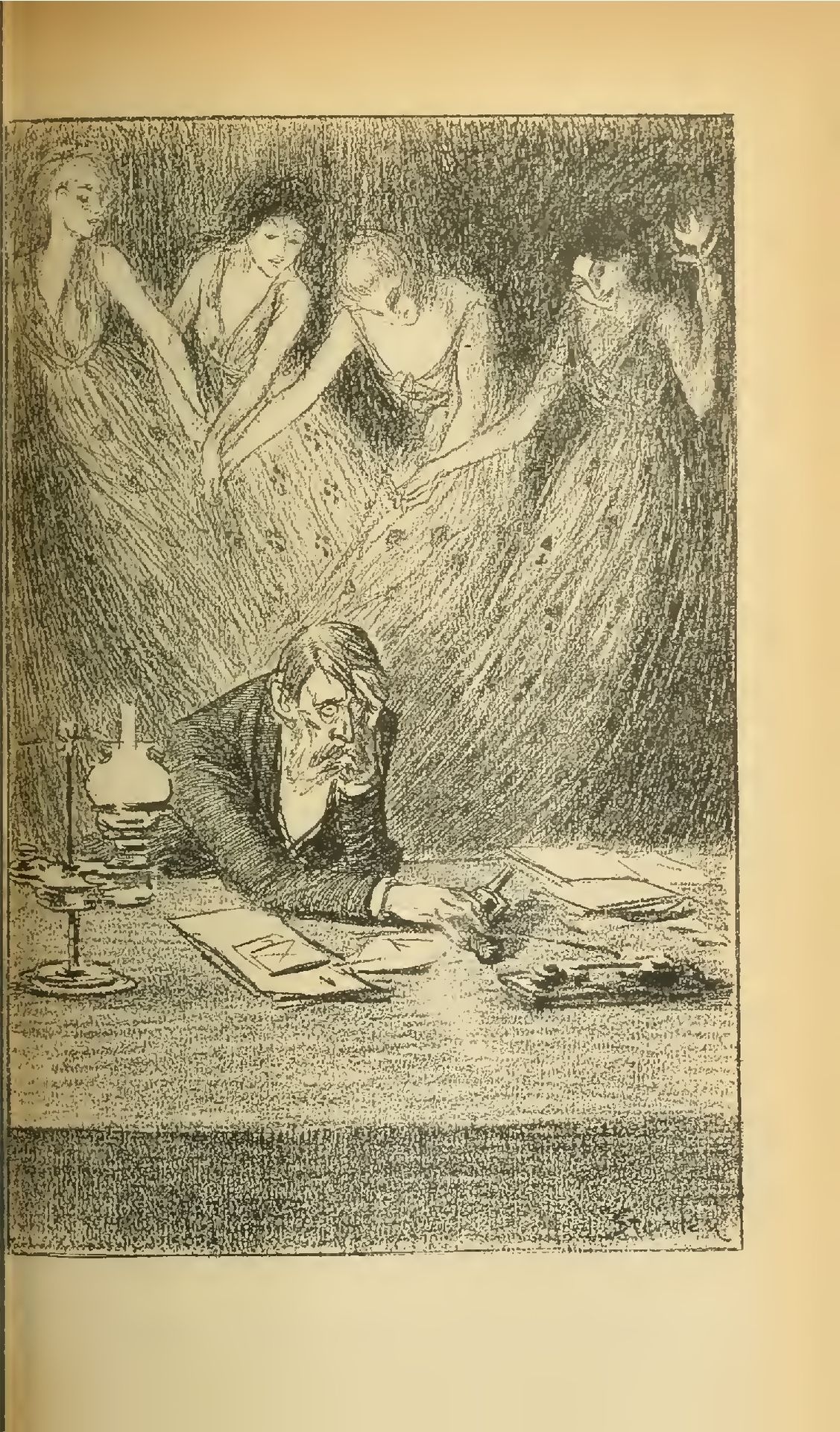 Les Quatre Dames by Théophile Alexandre Steinlen