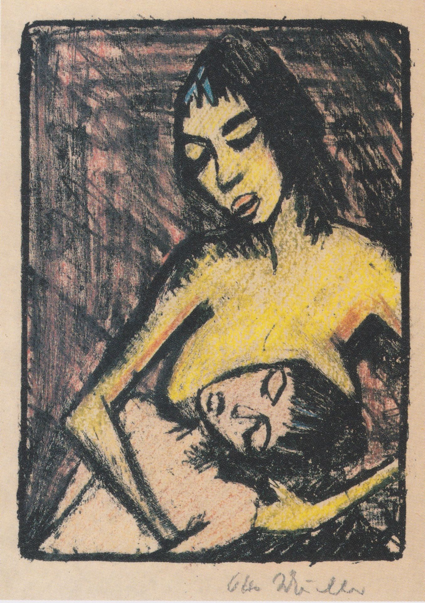 Mutter Und Kind by Otto Mueller