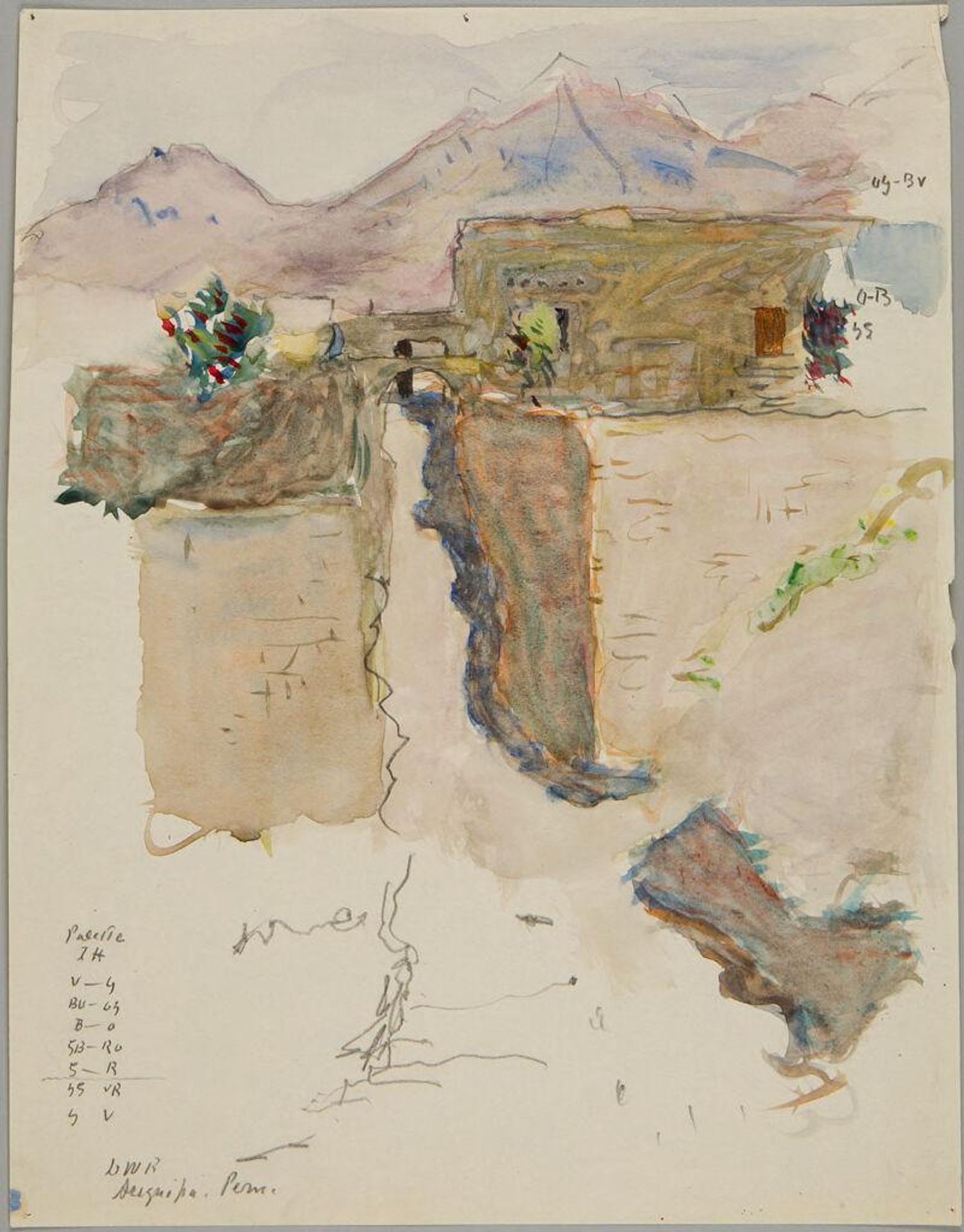 Landscape, Arequipa, Peru by Denman Waldo Ross