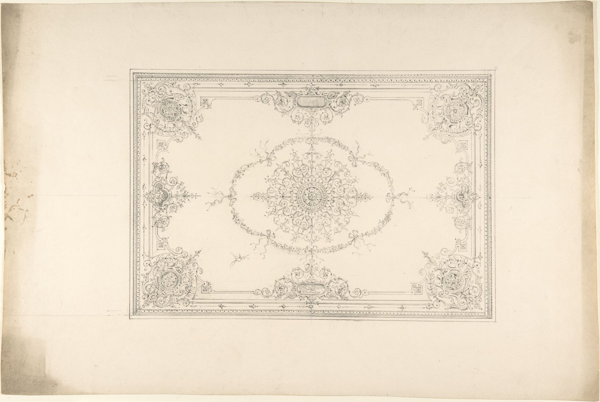 Rococo Style Ceiling Design by John Gregory Crace