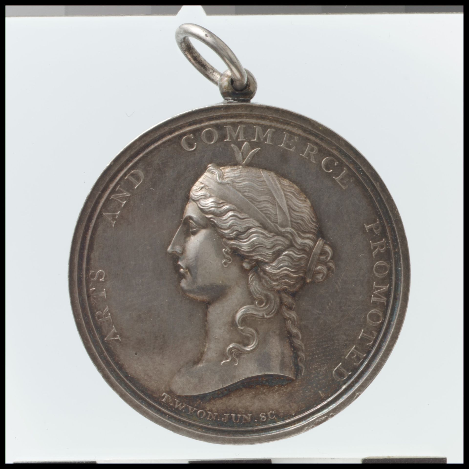 Isis Medal of the Society of Arts by Thomas Wyon the Younger