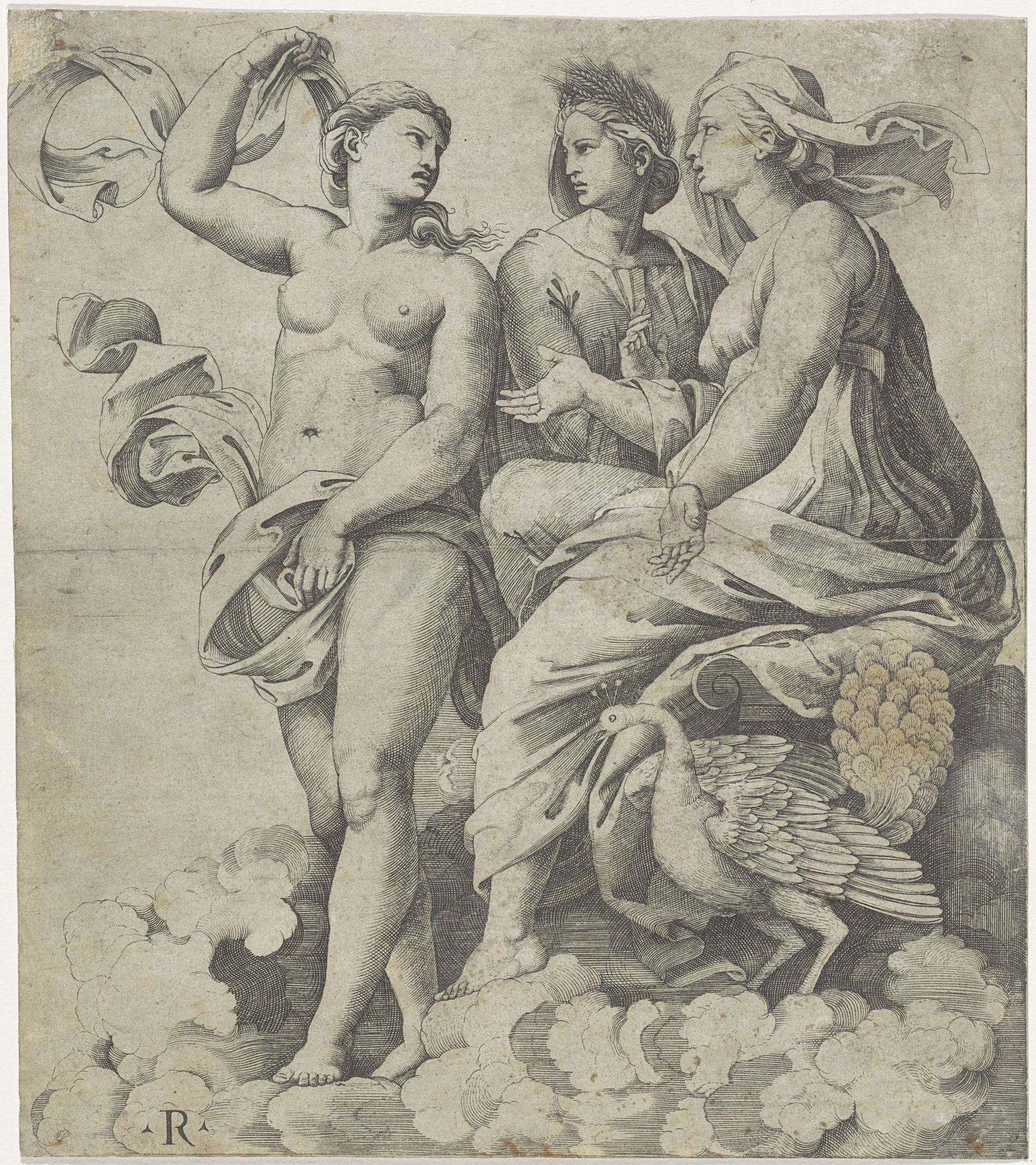 Juno, Ceres en Psyche by Marco Dente