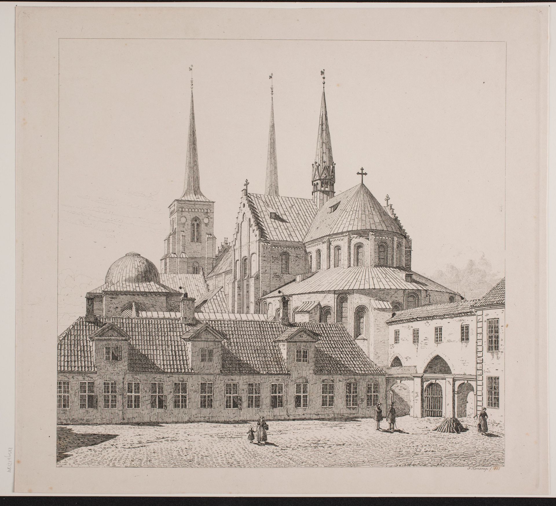 Roskilde Domkirke by Jacob Kornerup