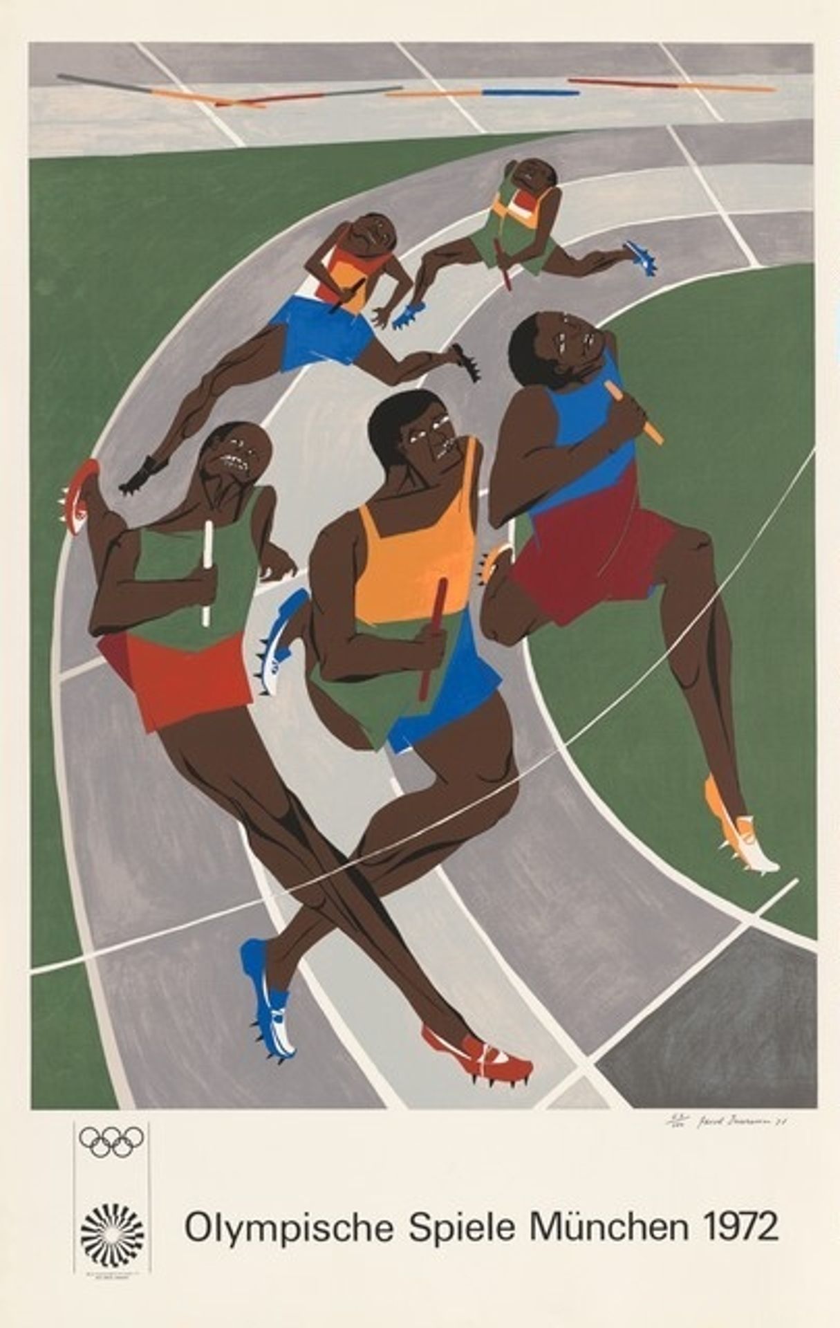 Olympic Games by Jacob Lawrence