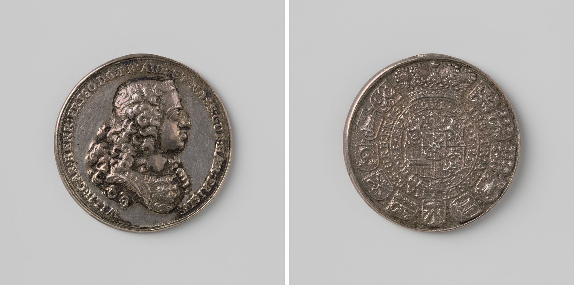 Willem IV benoemd tot ridder van de kouseband by Andele Andeles