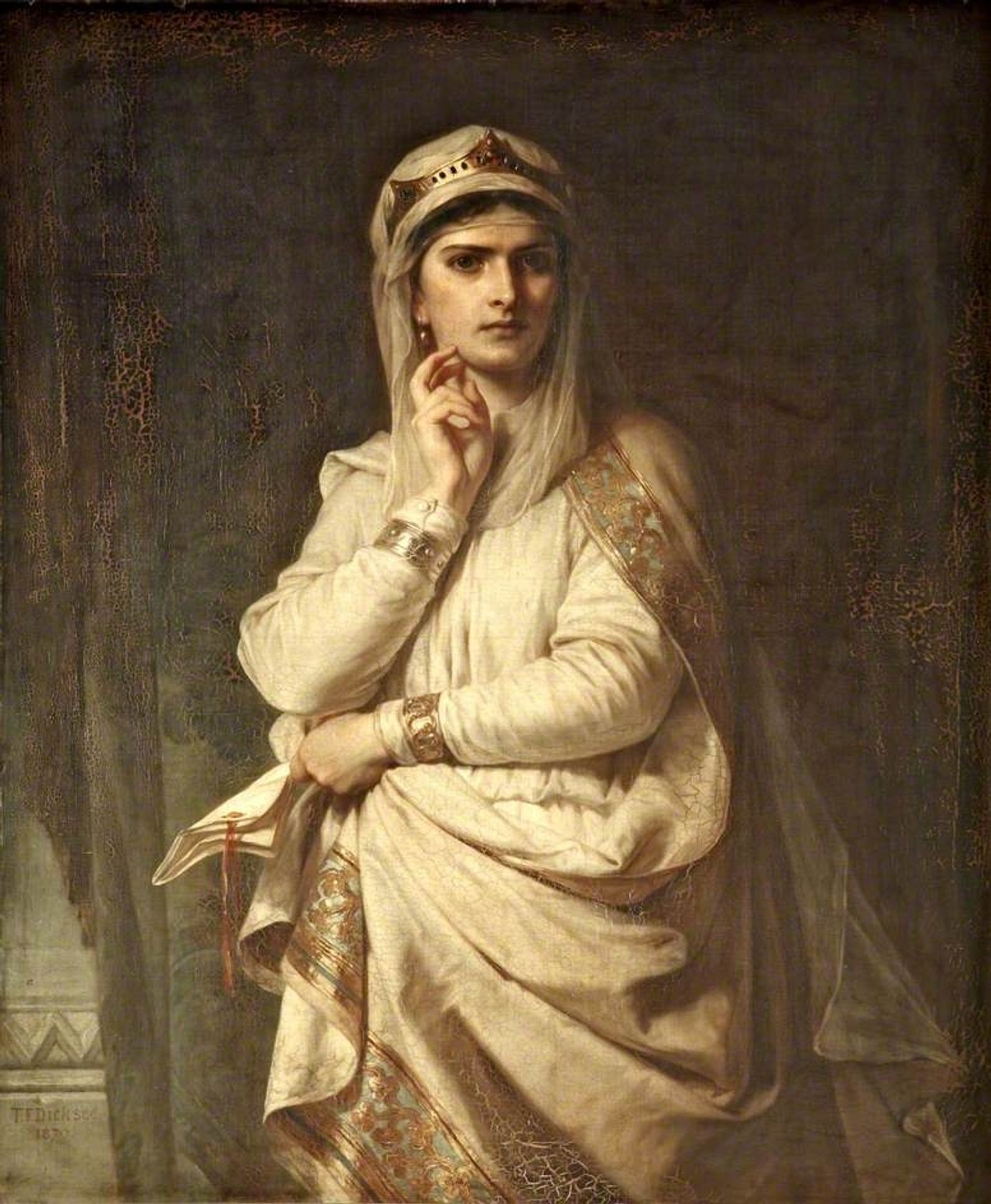 Ideal Portrait of Lady Macbeth by Thomas Francis Dicksee