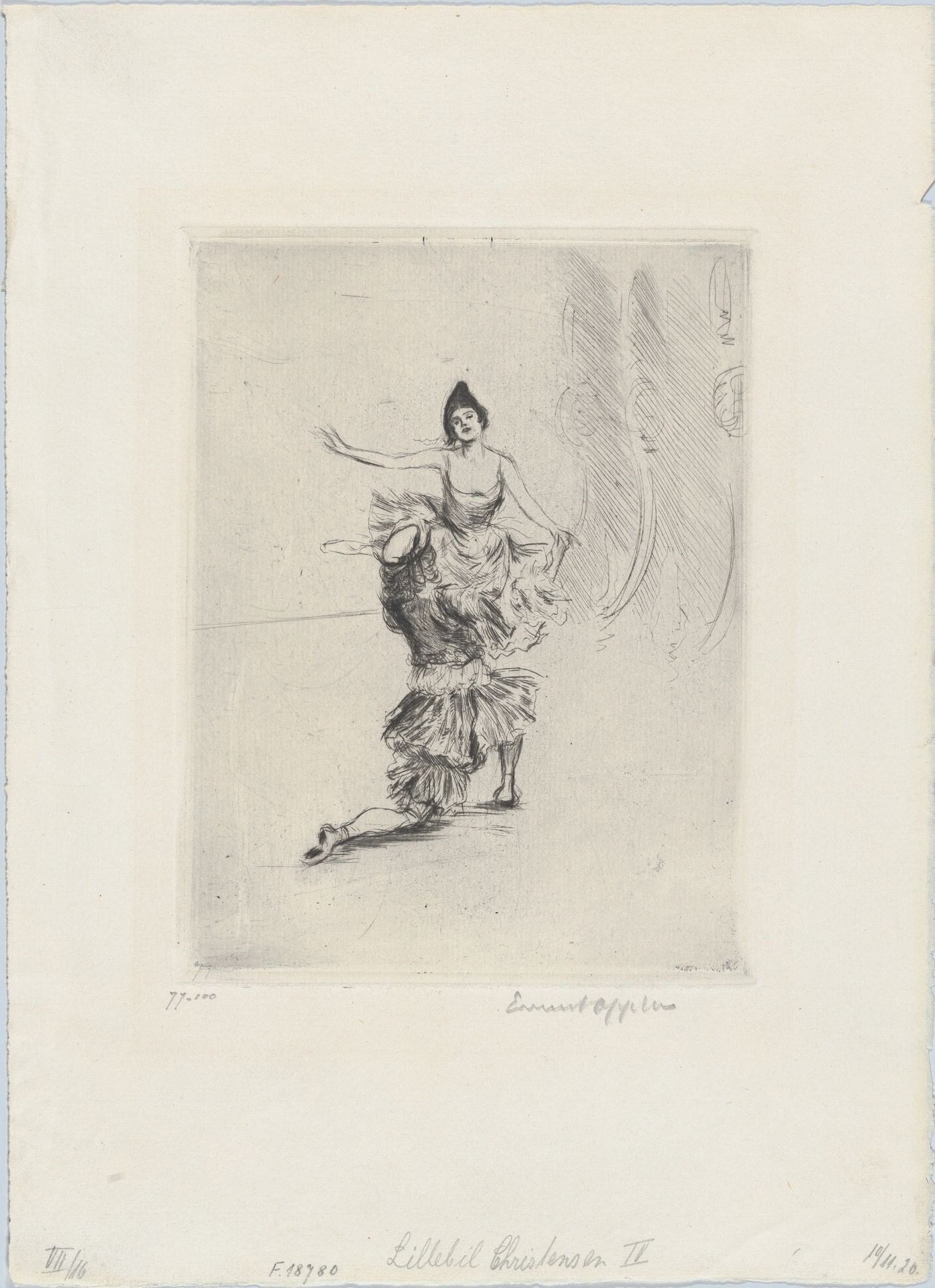 Lillebil Christensen IV by Ernst Oppler