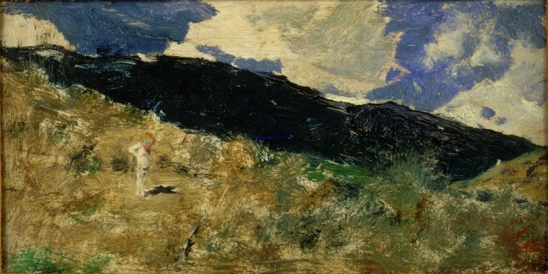Landscape by Mariano Fortuny Marsal