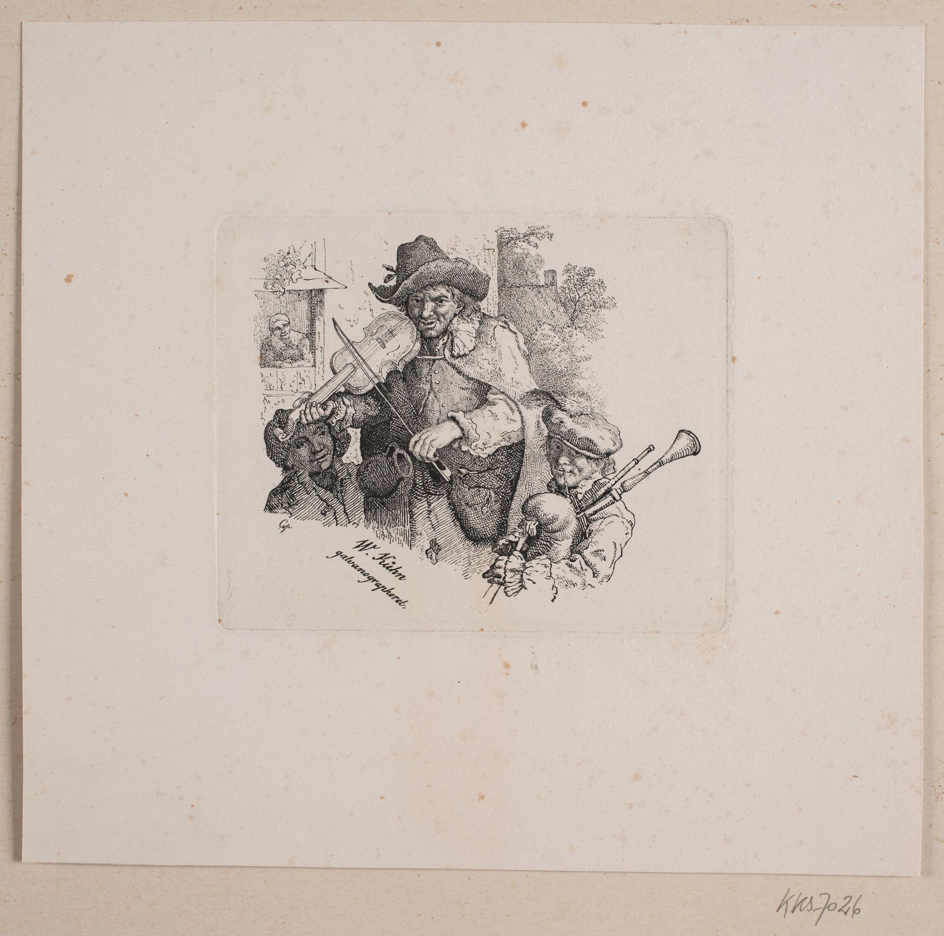 Omvandrende musikanter by Vilhelm Kyhn