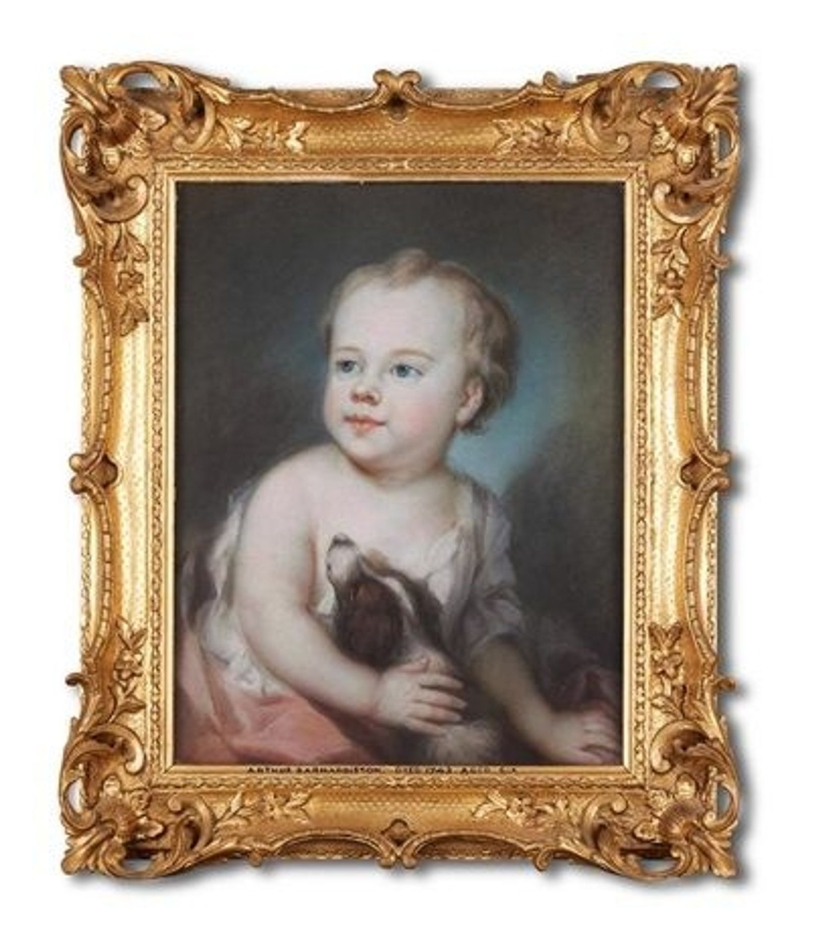 PORTRAIT OF ARTHUR BARNARDISTON by Rosalba Carriera