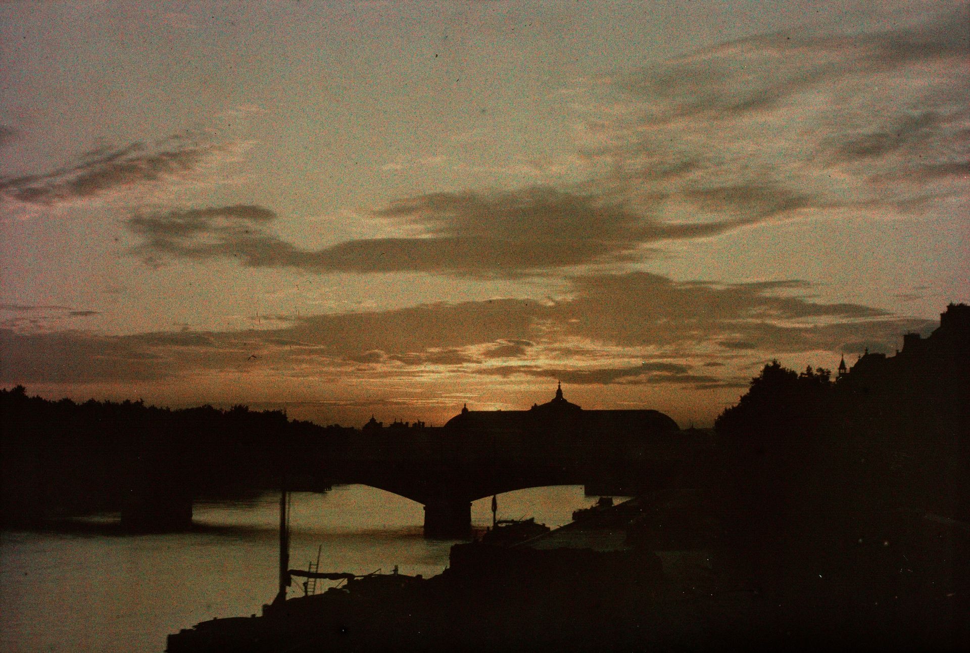 Paris at Sunset by Anonymous