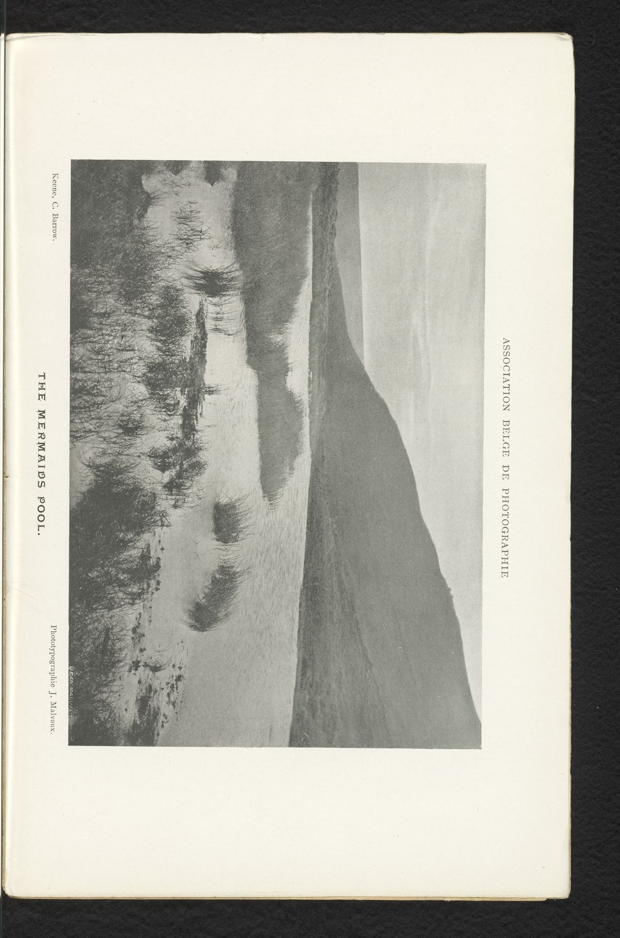 Landschap met waterpartij by C. Barrow Keene
