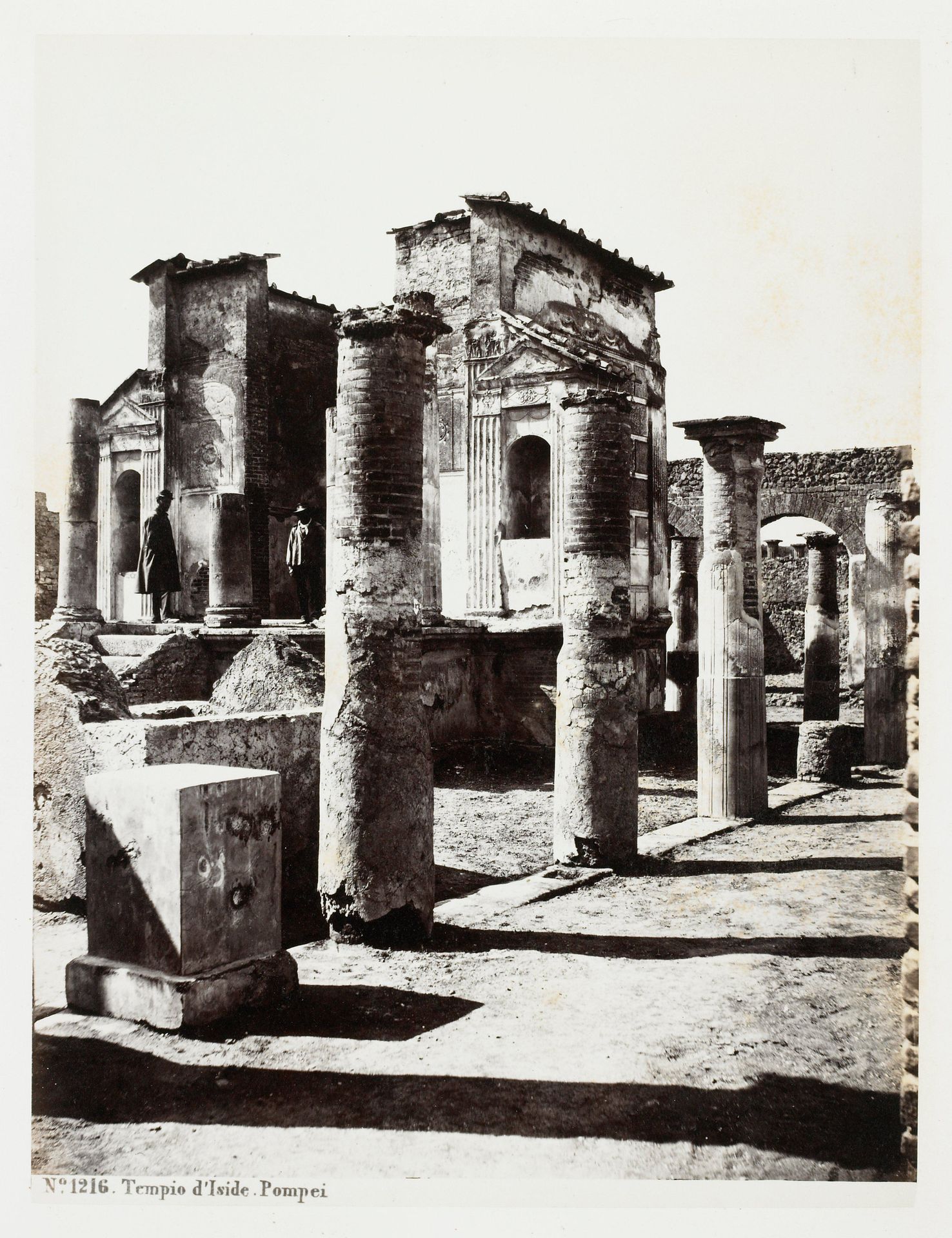 Tempio d'Iside by Giorgio Sommer