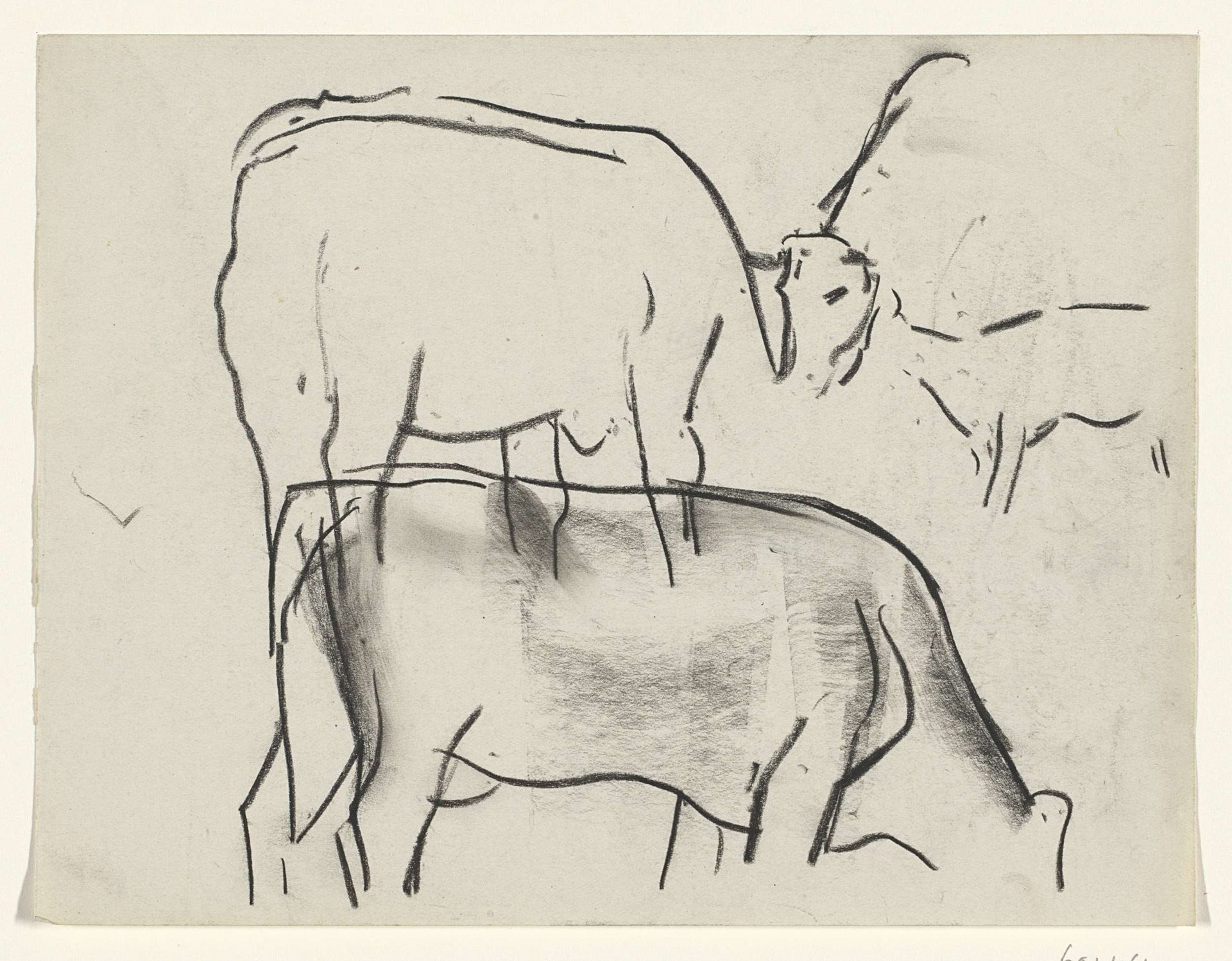 Koeien by Leo Gestel