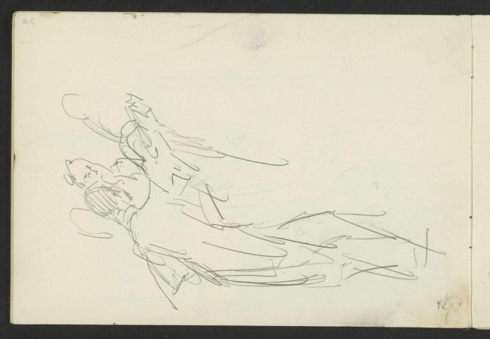 Figuurstudies, mogelijk artiesten by Isaac Israels