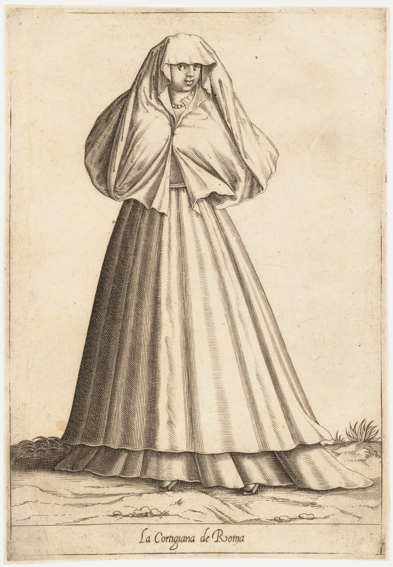 La Cortigiana de Roma (Courtesan) by Pietro Bertelli