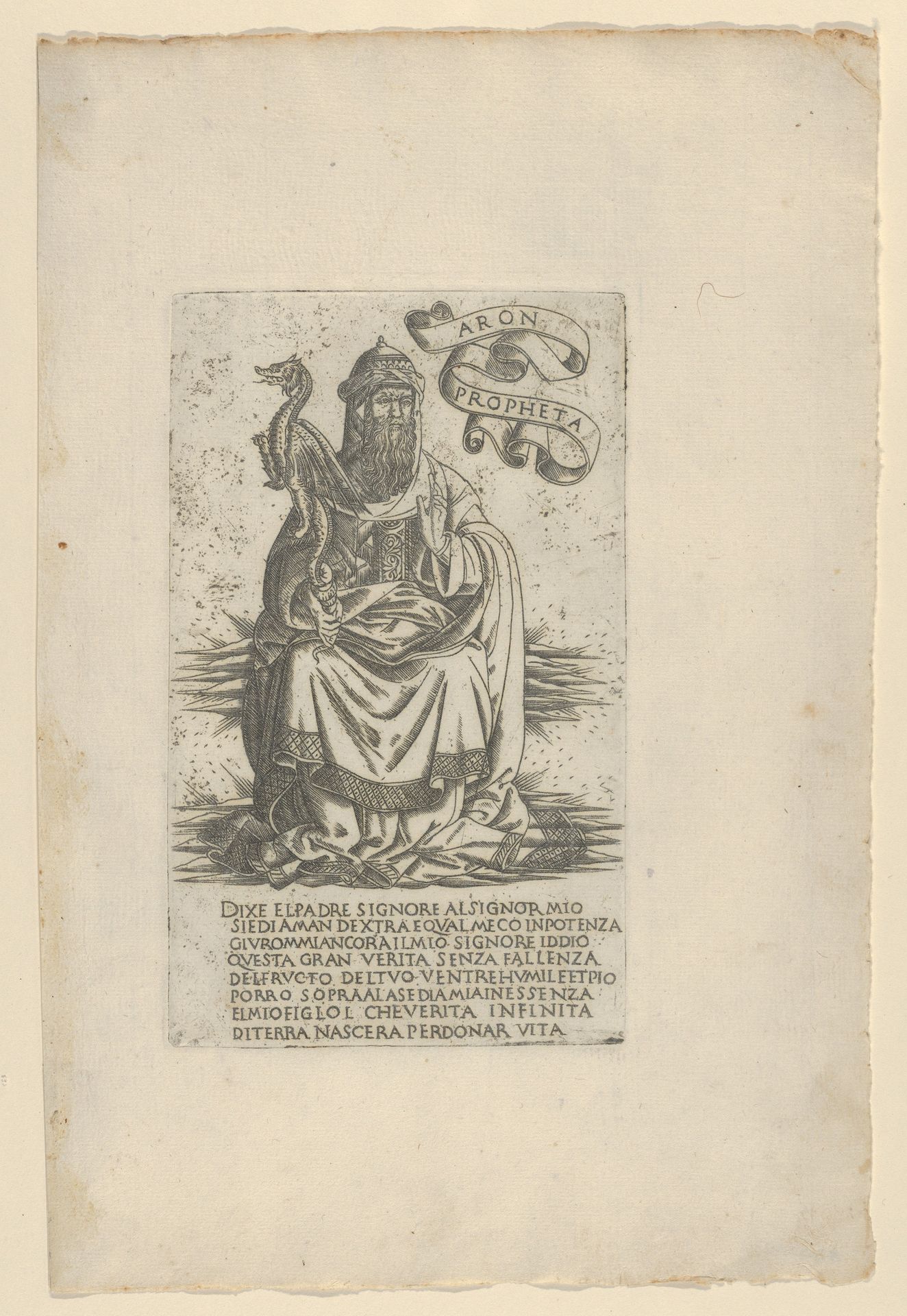 The Prophet Aaron, from Prophets and Sibyls by Francesco Rosselli