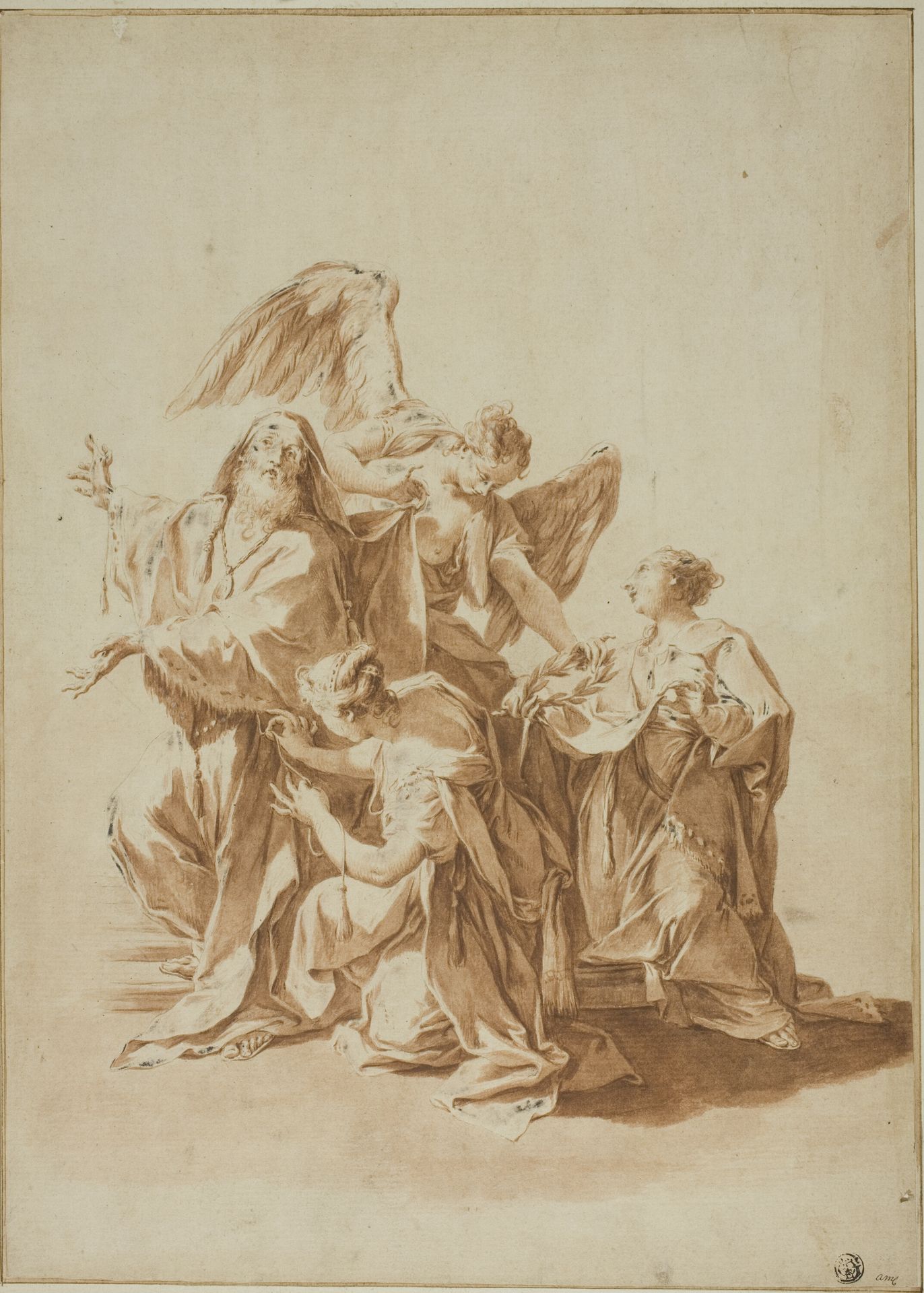 Epitaph of Charles Sackville by Giovanni Battista Pittoni