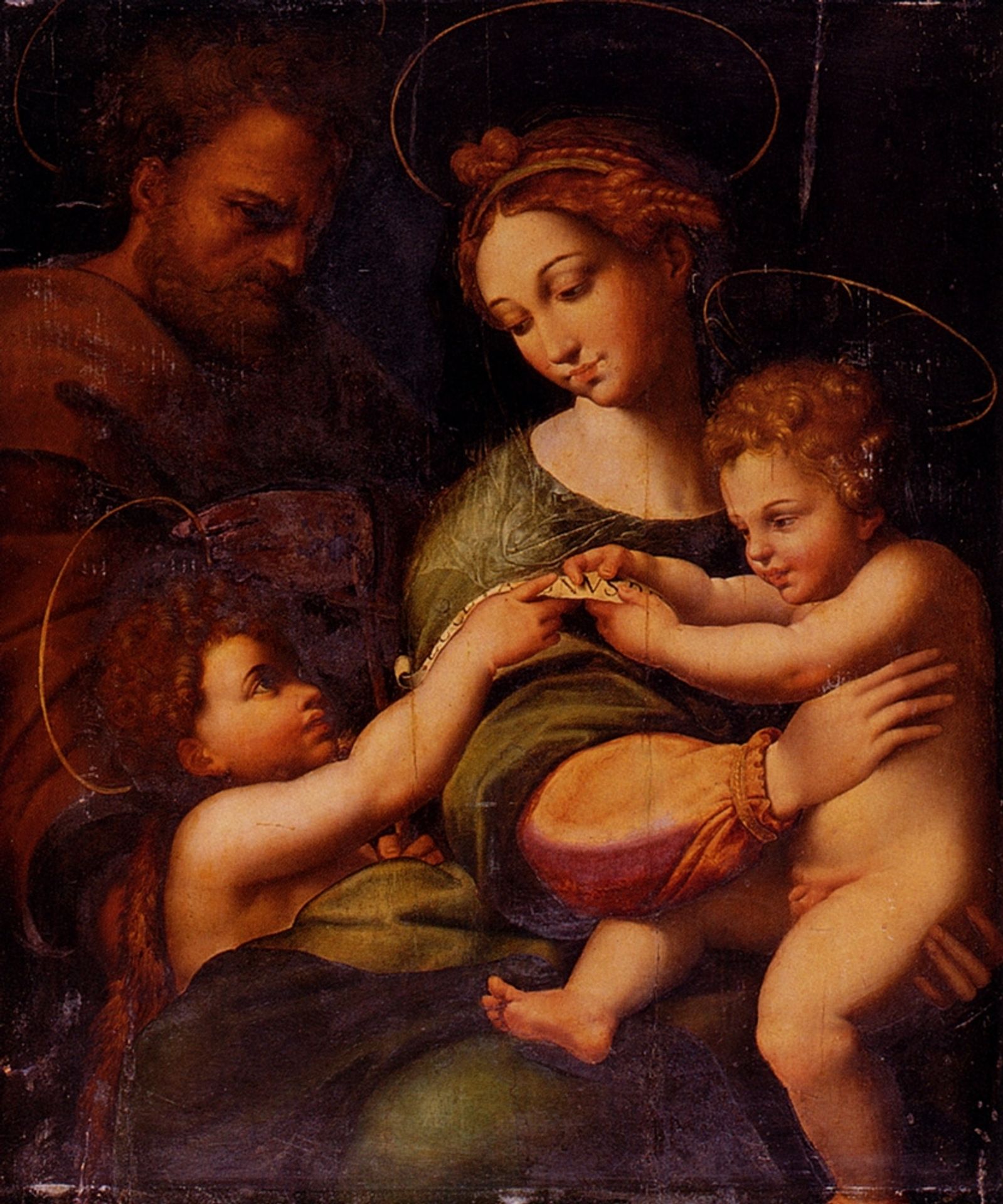 The Virgin of the Rose by Raphael
