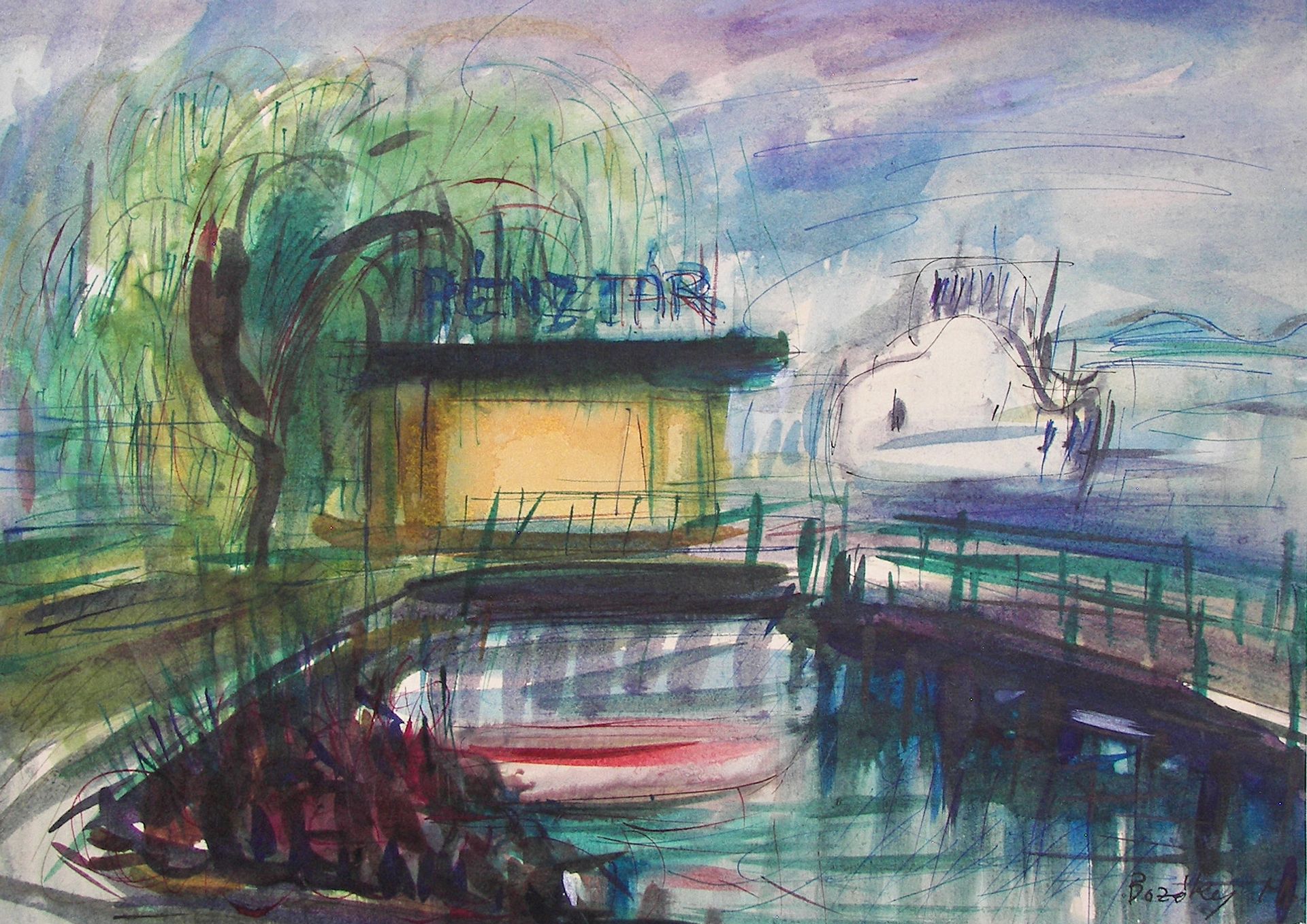 Port by Maria Bozoky