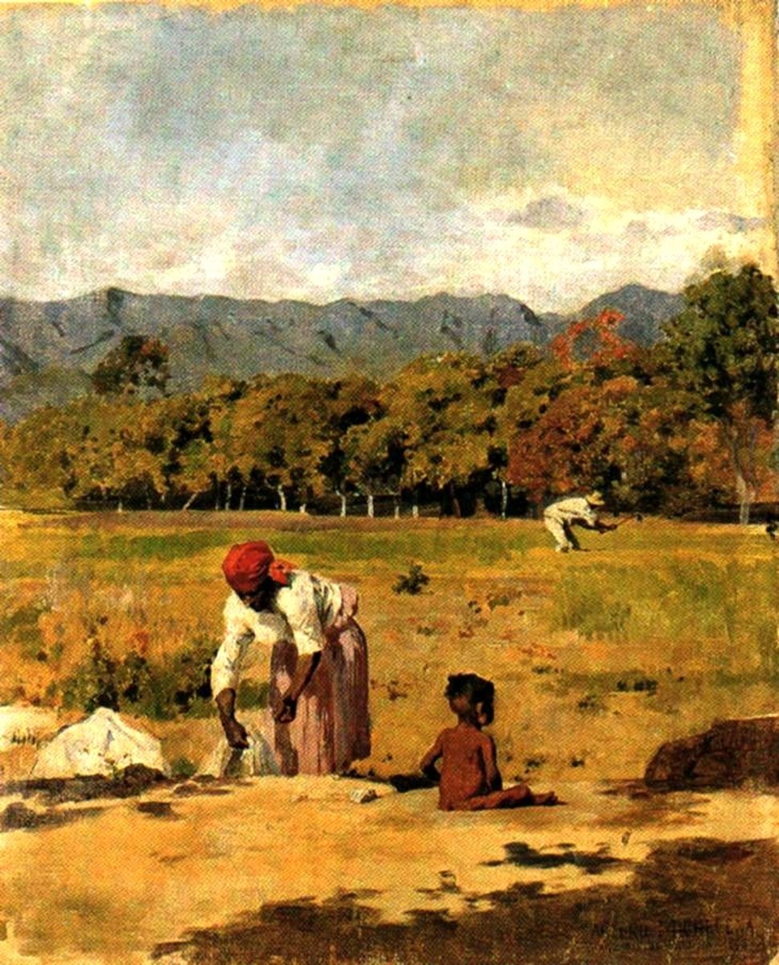 Paisaje de San Bernardino by Arturo Michelena
