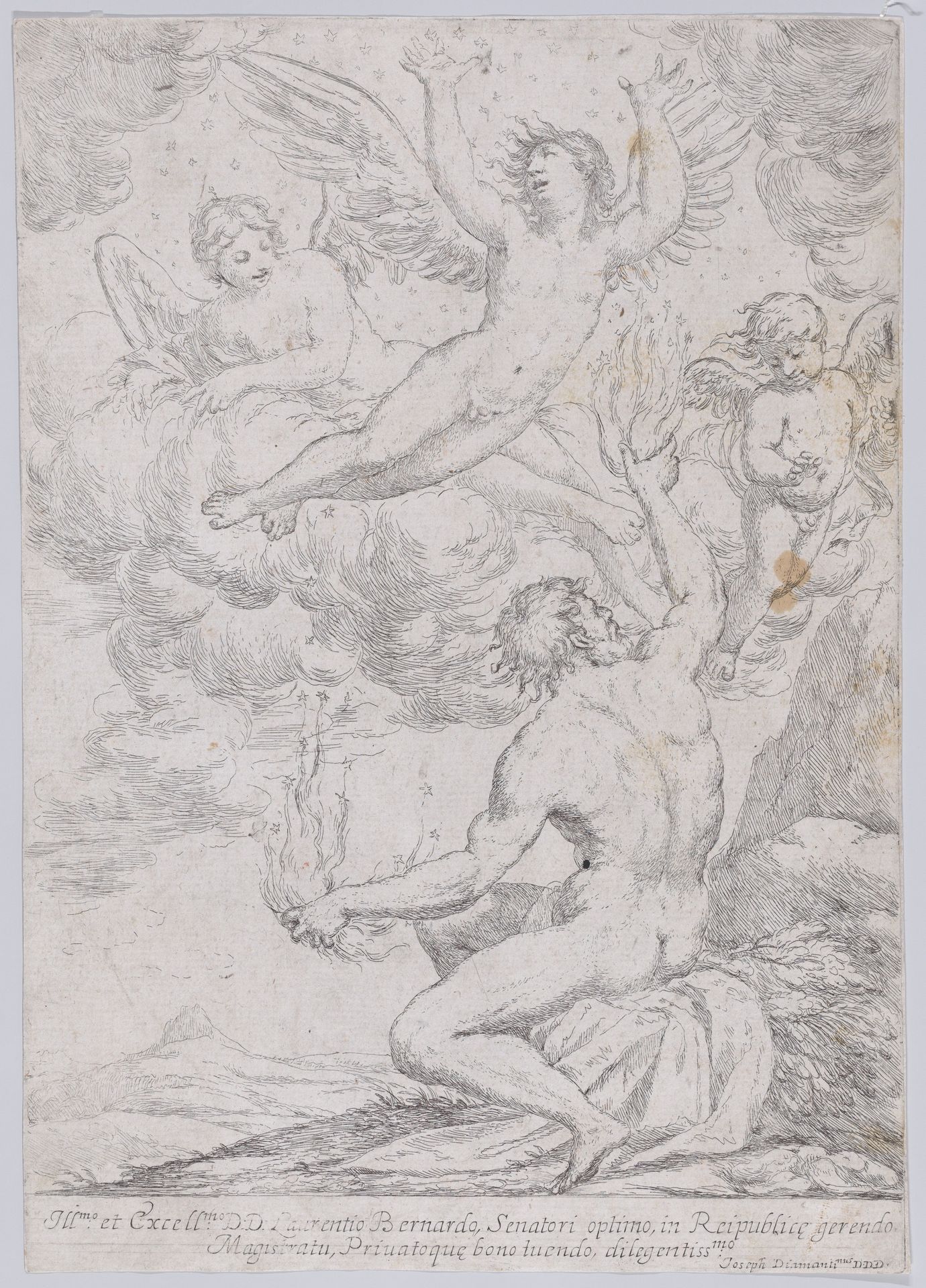 The Fall of Icarus by Giuseppe Diamantini