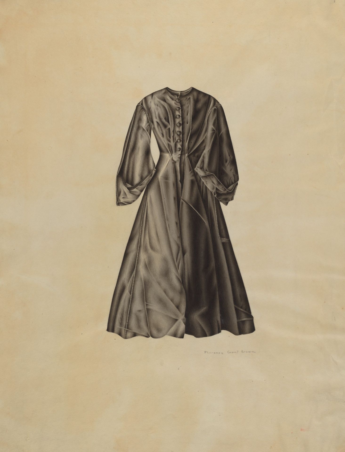 Lady's Evening Coat by Florence Grant Brown