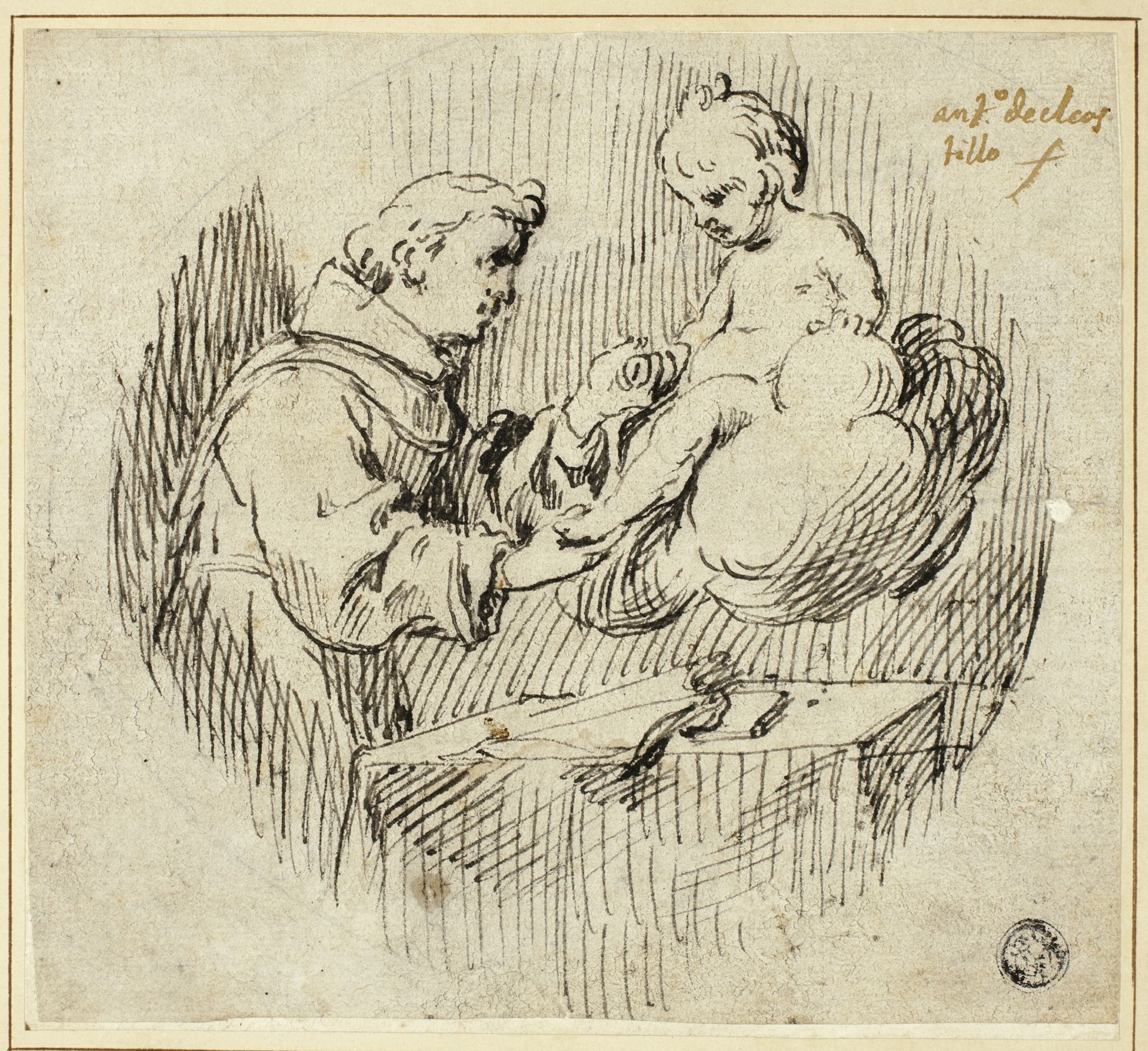 Saint Anthony of Padua with the Infant Jesus by Antonio del Castillo y Saavedra