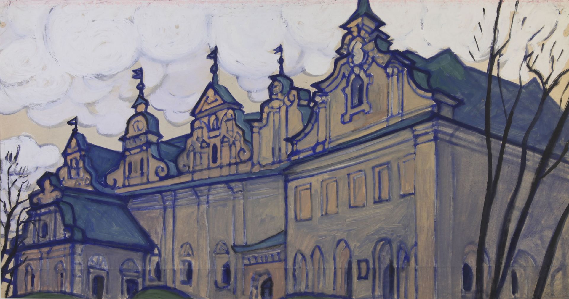 Kovnirovsky building (Kyiv-Pechersk Lavra) by Yuriy Khymych