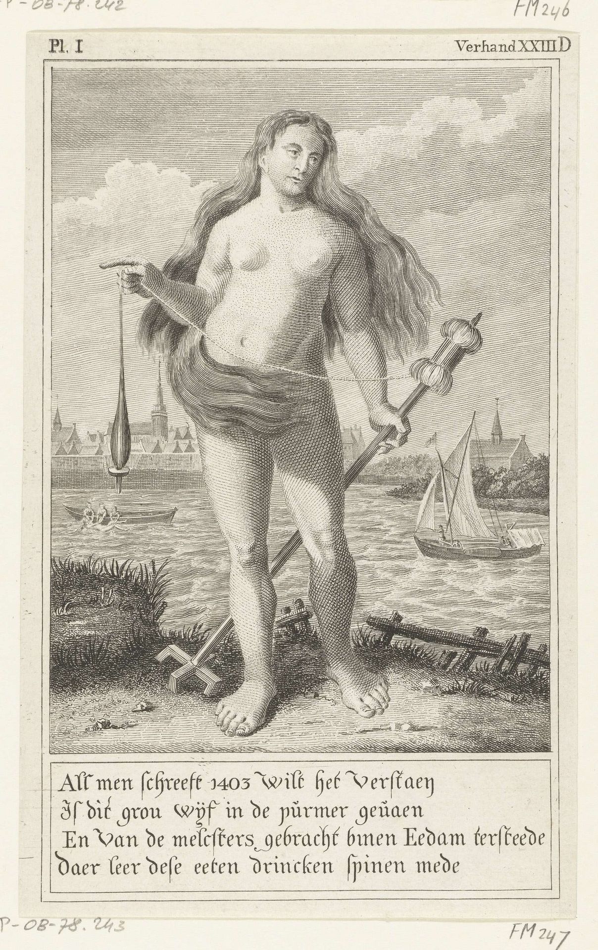 Zeemeermin van Edam, 1403 by Anonymous