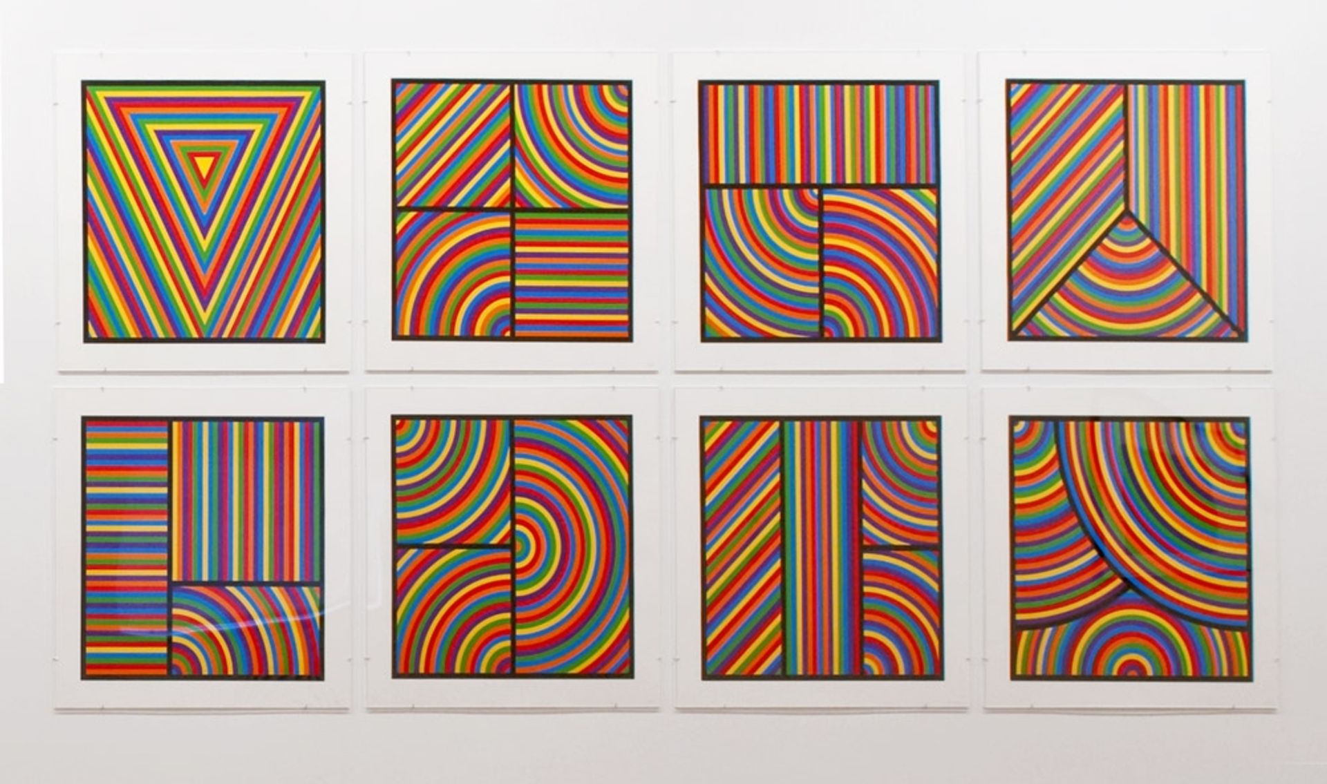 Color Bands (Wadsworth Portfolio) by Sol LeWitt