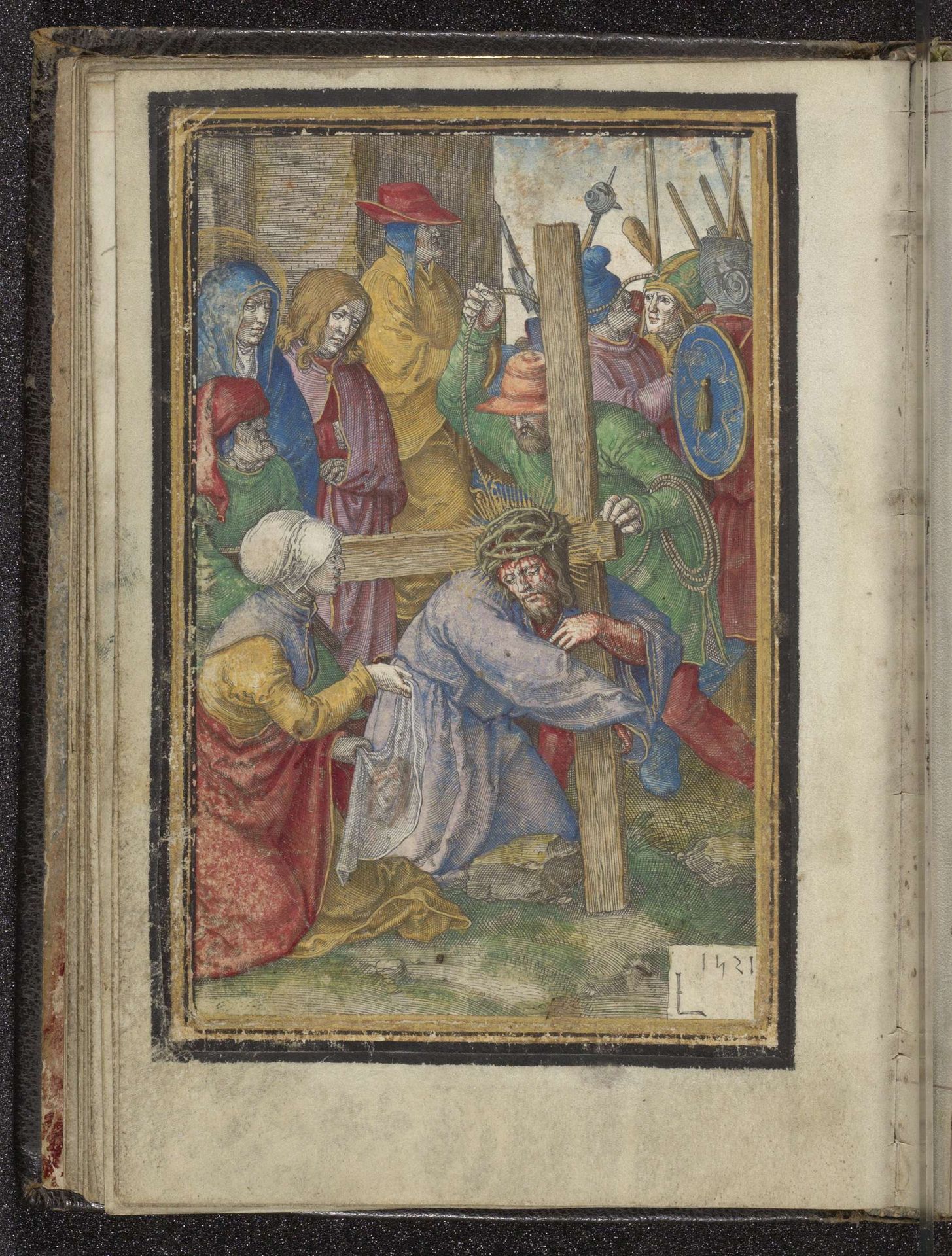 Kruisdraging by Lucas van Leyden
