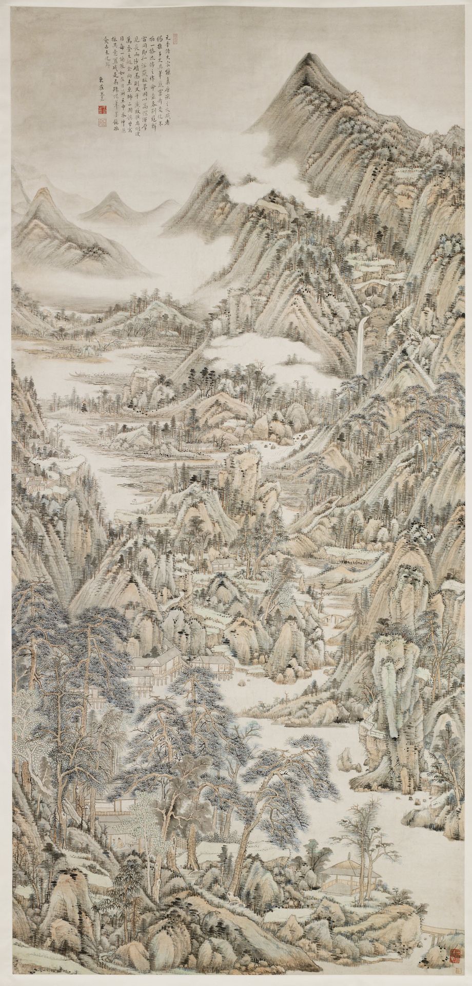 Landscape After Huang Gongwang by Wang Yu