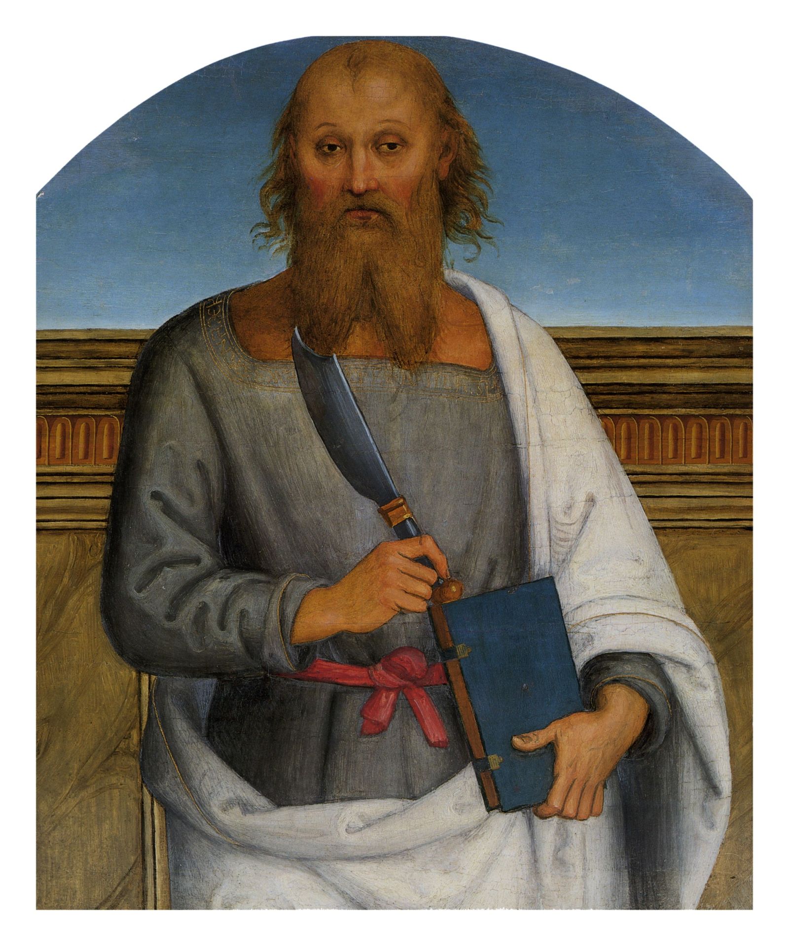 Pala di Sant Agostino (St. Bartolomeo) by Pietro Perugino