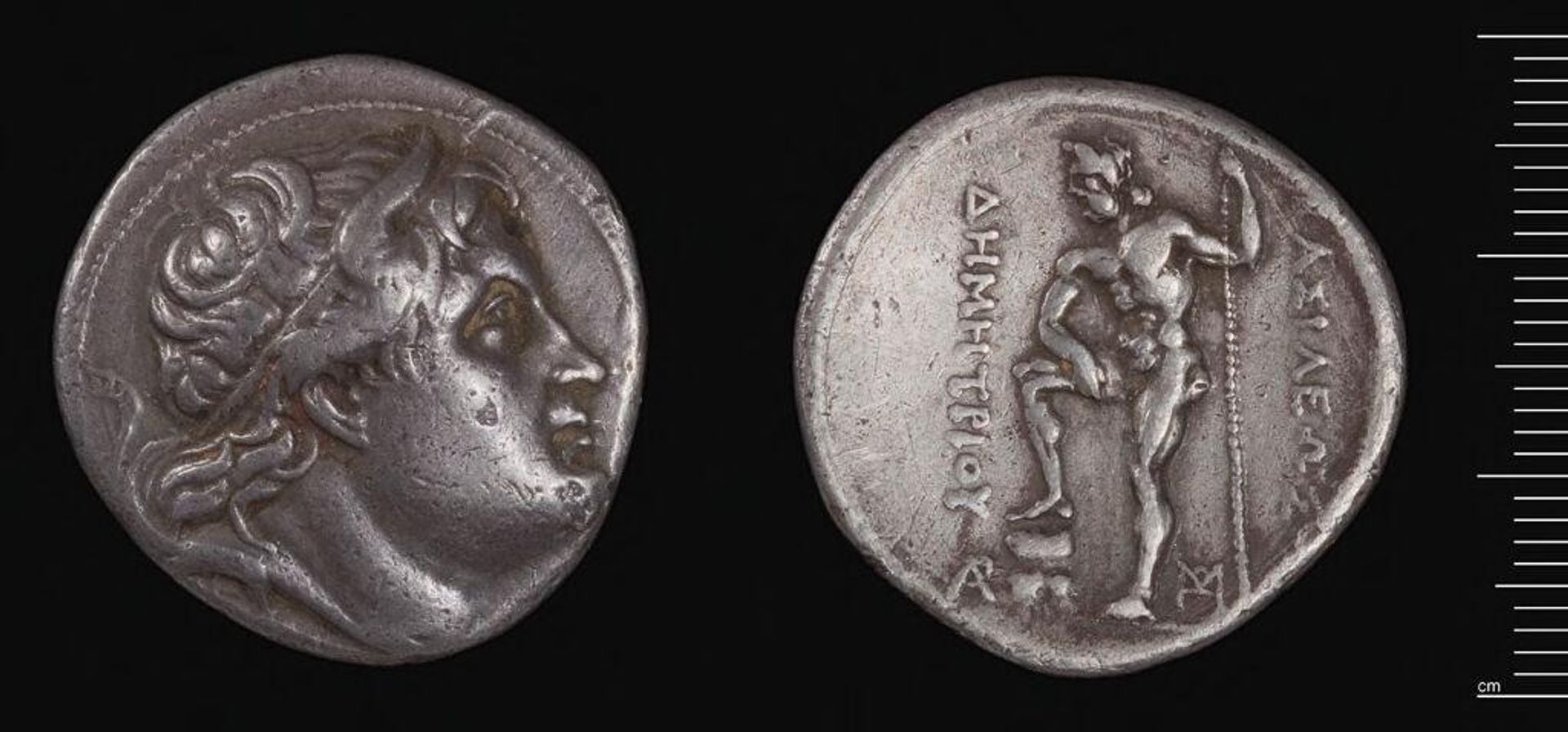Tetradrachm of Demetrios Poliorketes, Demetrias by Demetrios I Poliorketes