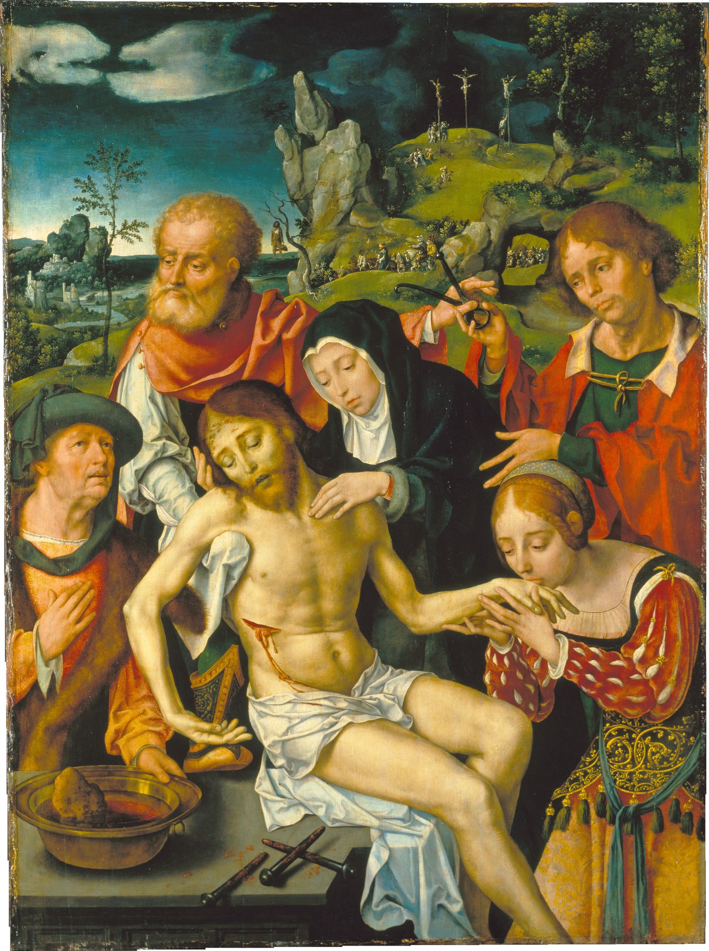 Lamentation of Christ by Joos van Cleve