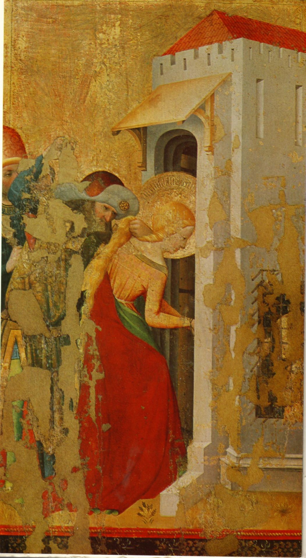 Barbara altar from the Kalanti church in Finland by Master Francke