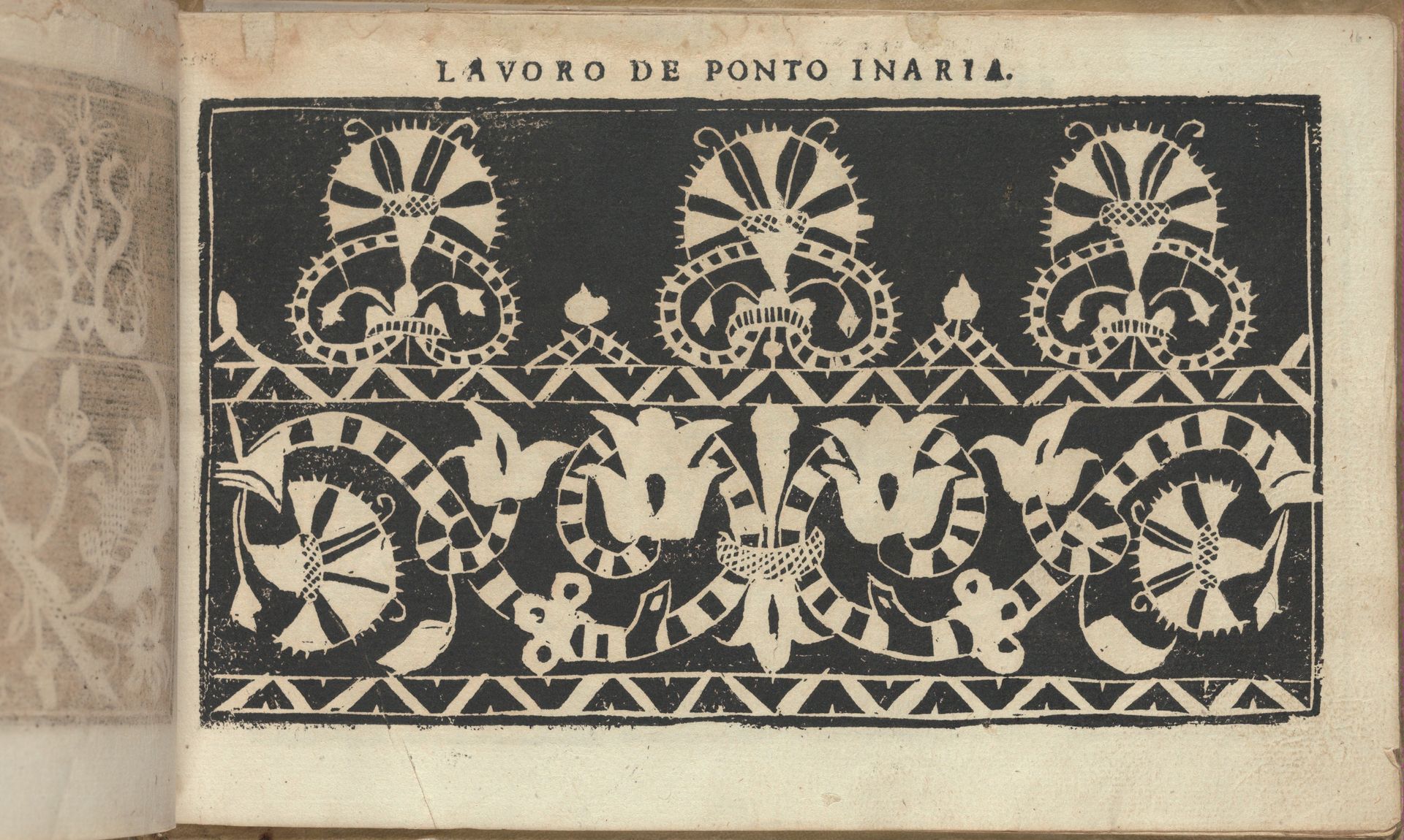 Studio delle virtuose Dame, page 16 (recto) by Isabella Catanea Parasole