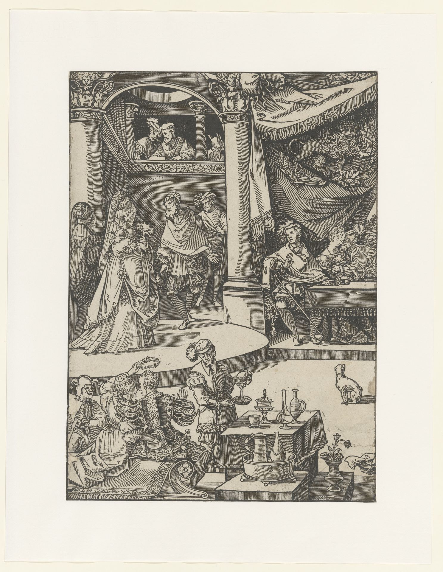 Tuinfeest in Venetië by Anonymous