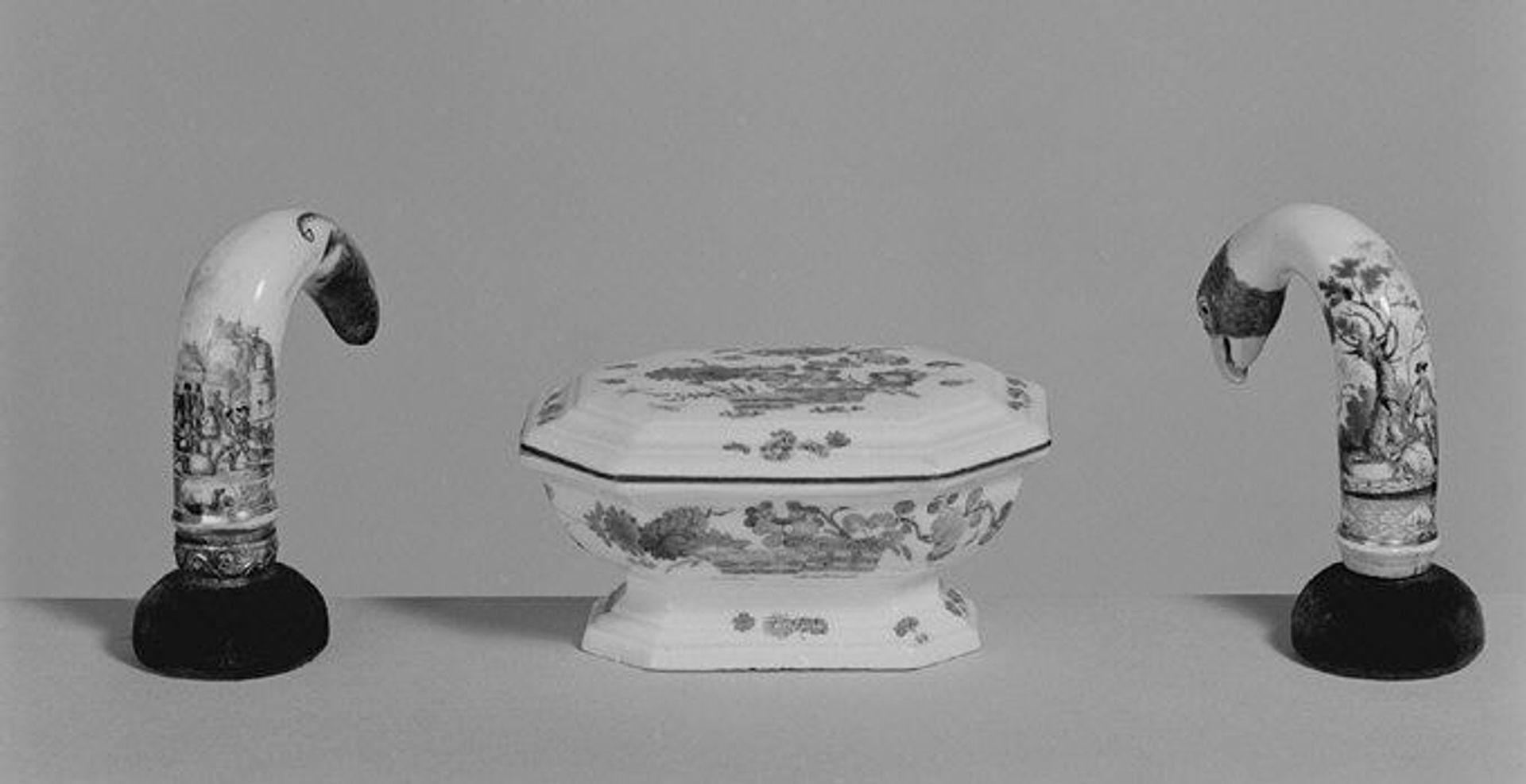 Cane handle by Meissen Manufactory
