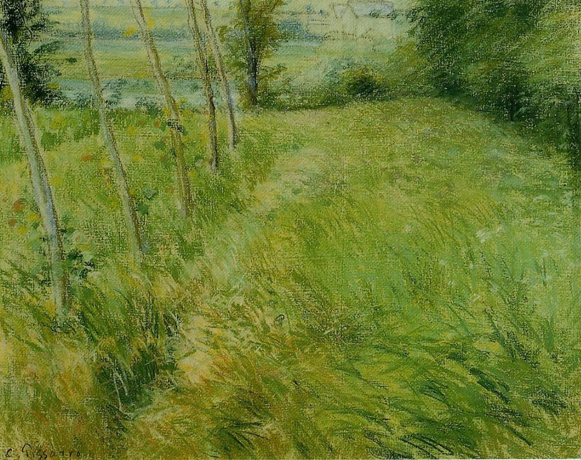 Landscape at Pontoise by Camille Pissarro