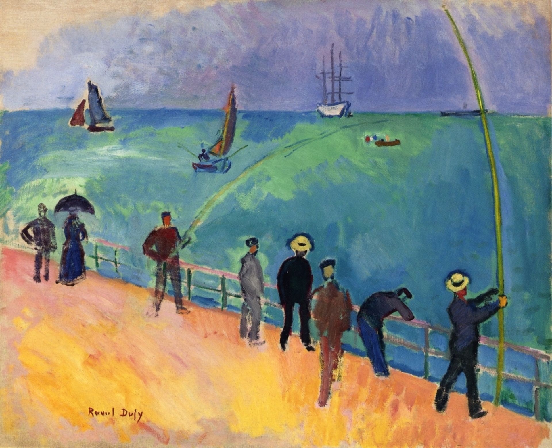 The Fishermen by Raoul Dufy