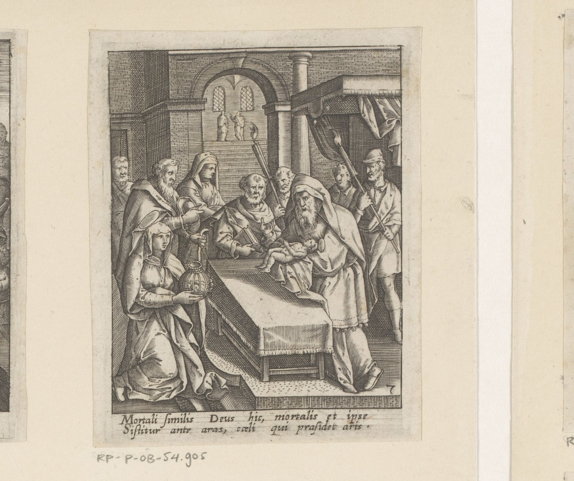 Presentatie van Christus in de tempel by Heinrich Ulrich