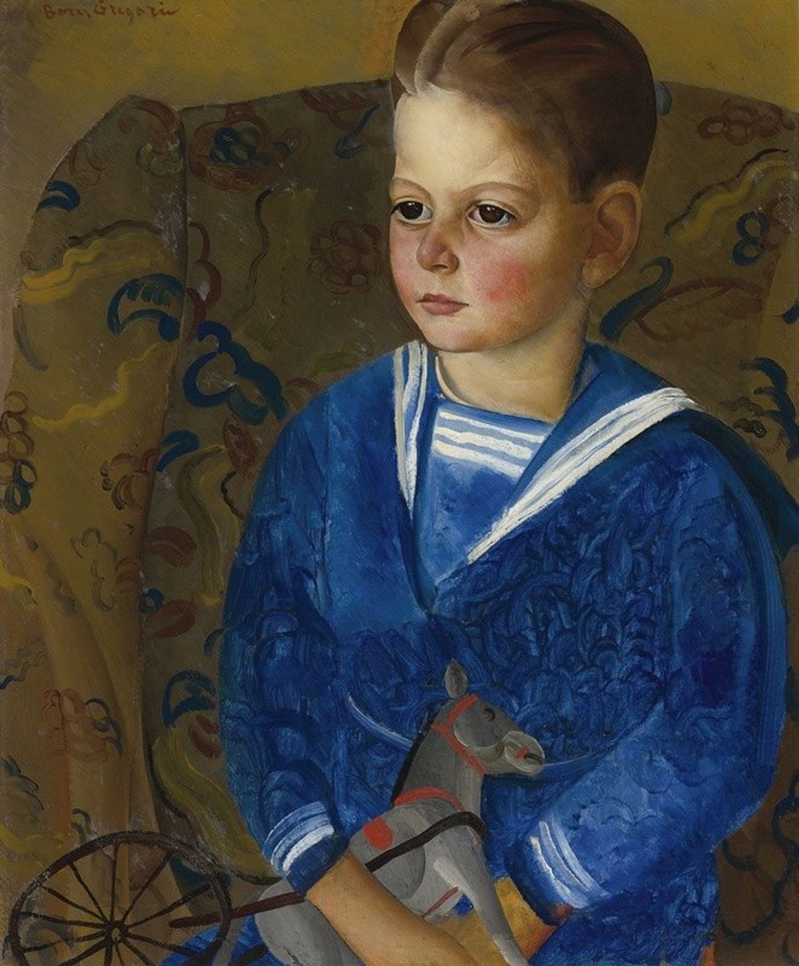 Boy In a Sailor Suit by Boris Grigoriev