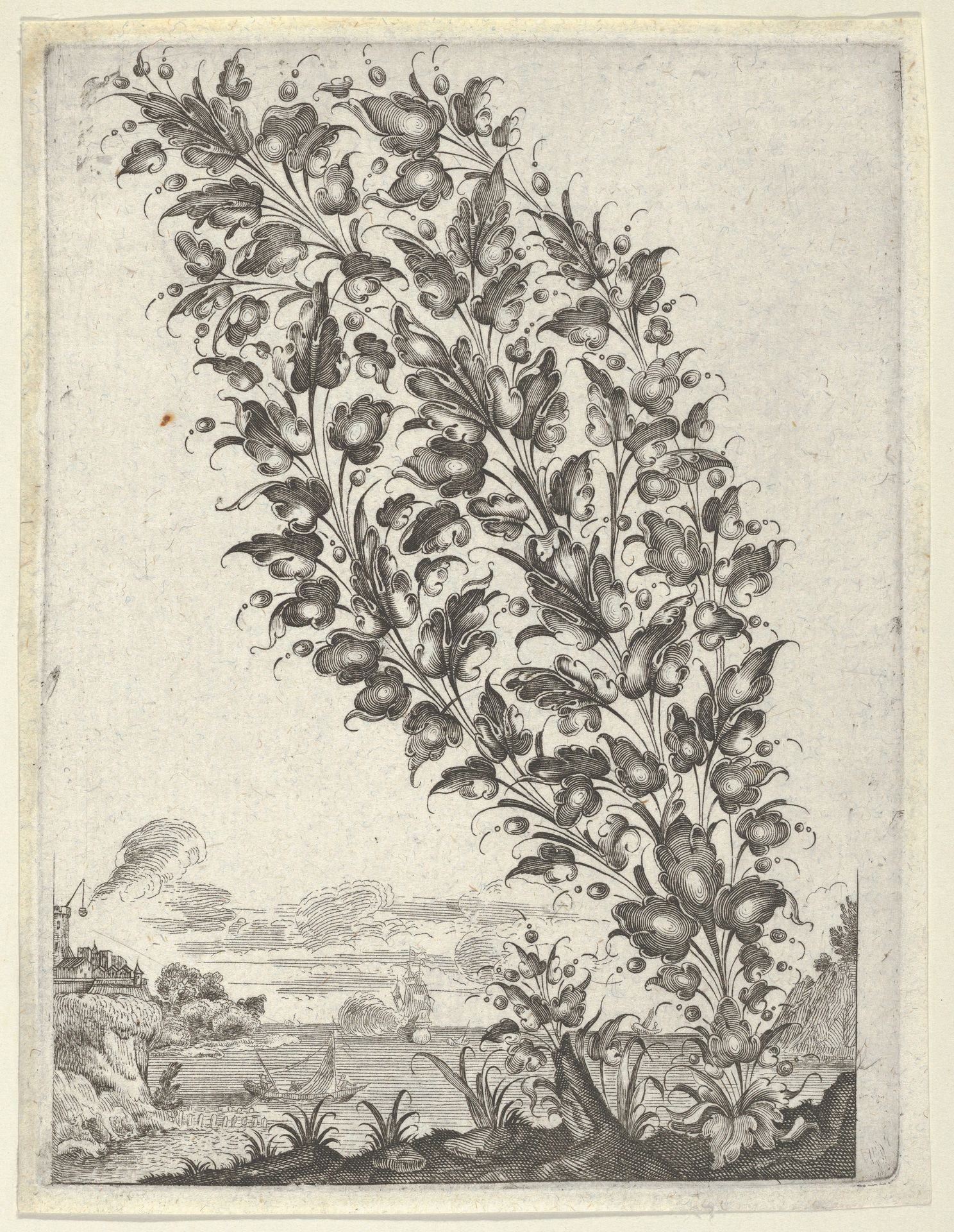 Goldsmith's Bouquet, from Newes Lauberbuechlein by Peter Aubry II